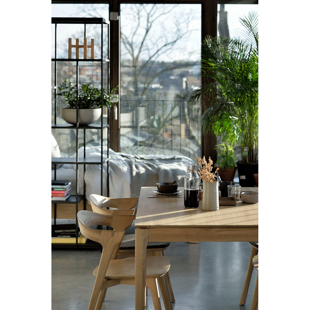 Premium Oak Dining Table - 240cm Solid Wood Farmhouse Table for 8 - Rustic Kitchen & Dining Room Furniture for Family Gatherings & Dinner Parties