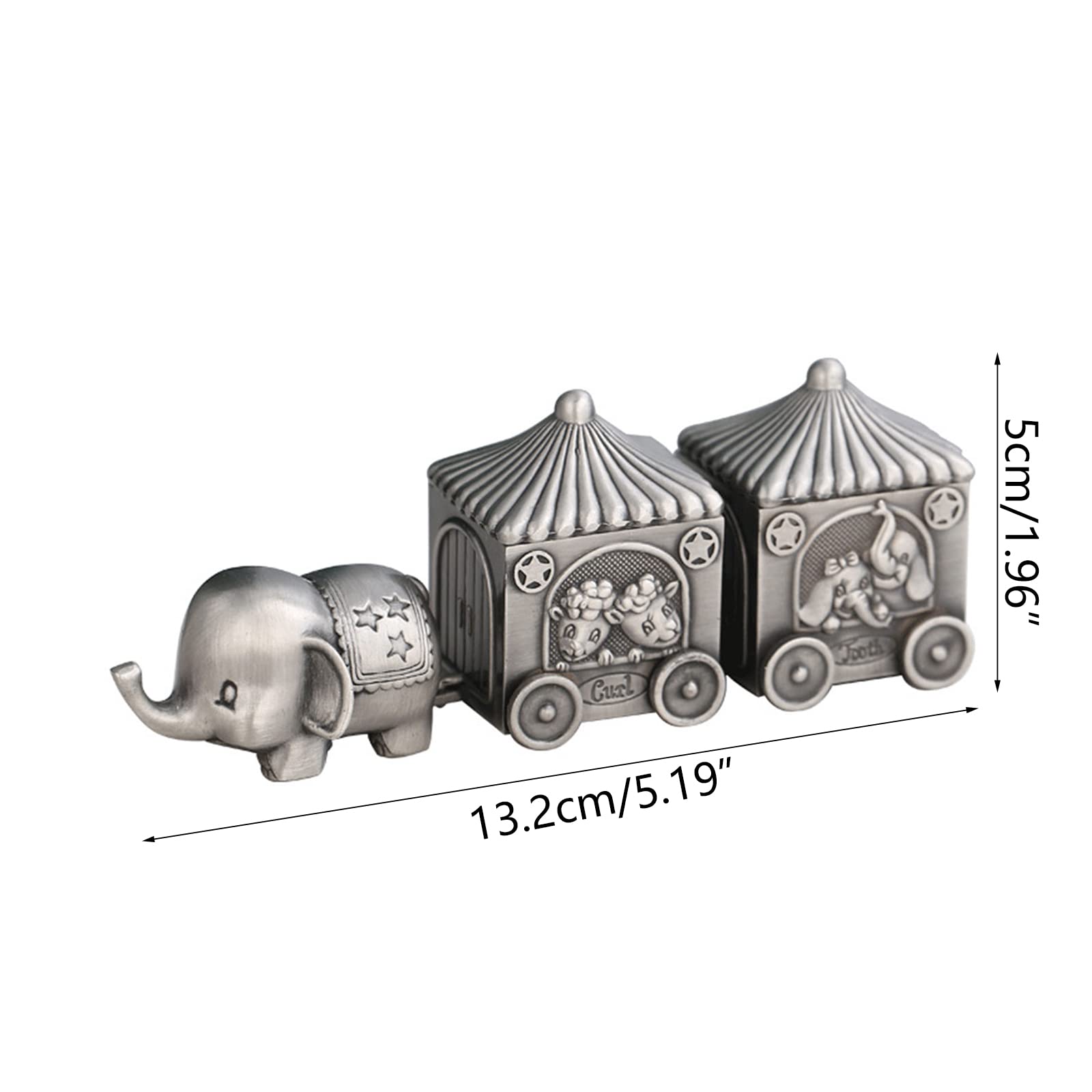 KAHDGSS Creative Baby Tooth Box for Lost Teeth - Metal Tooth Holder Keepsake for Boys & Girls - Perfect for First Tooth, Birthday Gifts and Memory Preservation