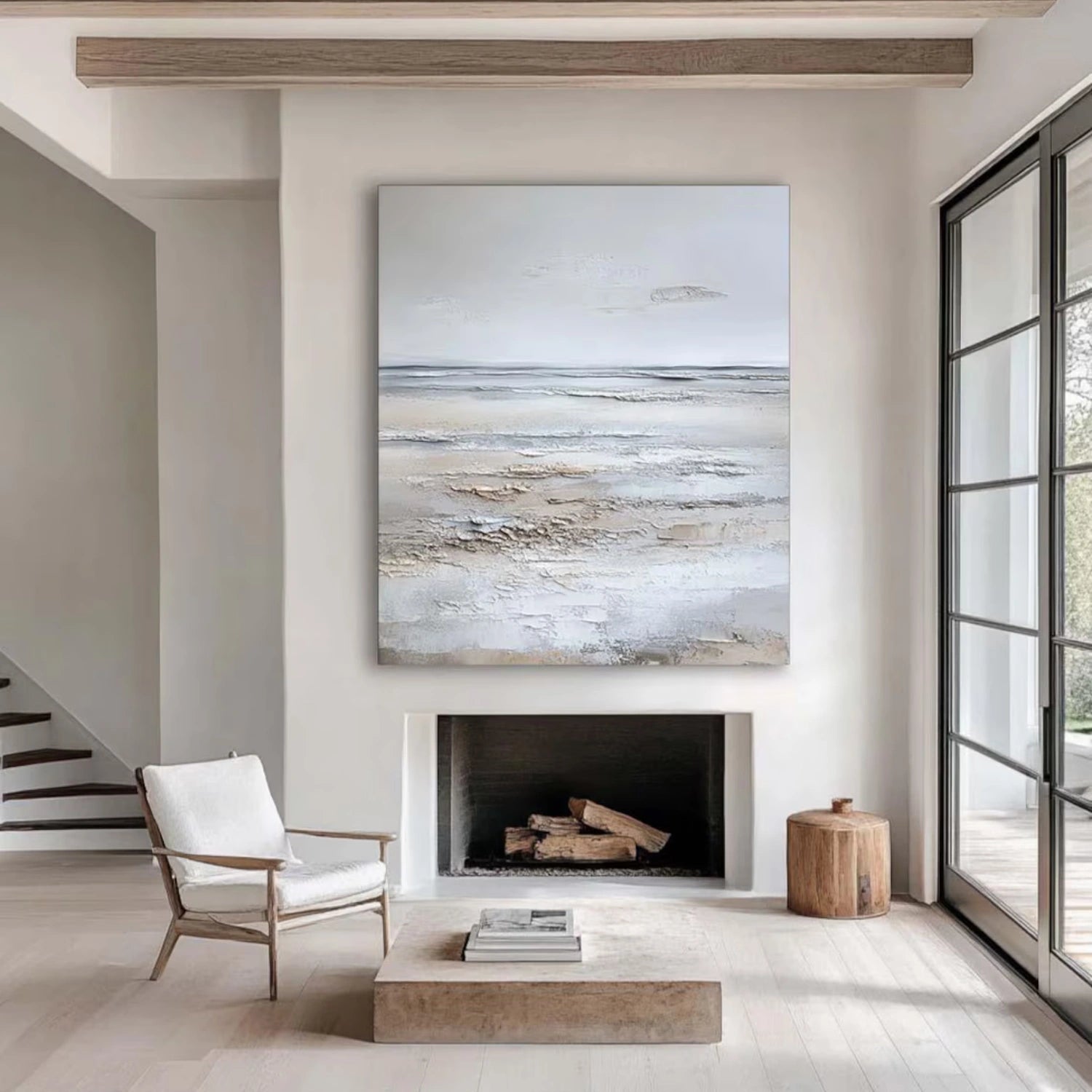 Ocean and Sky Painting #OS 251 - Stunning Coastal Wall Art for Living Room, Bedroom & Office Decor