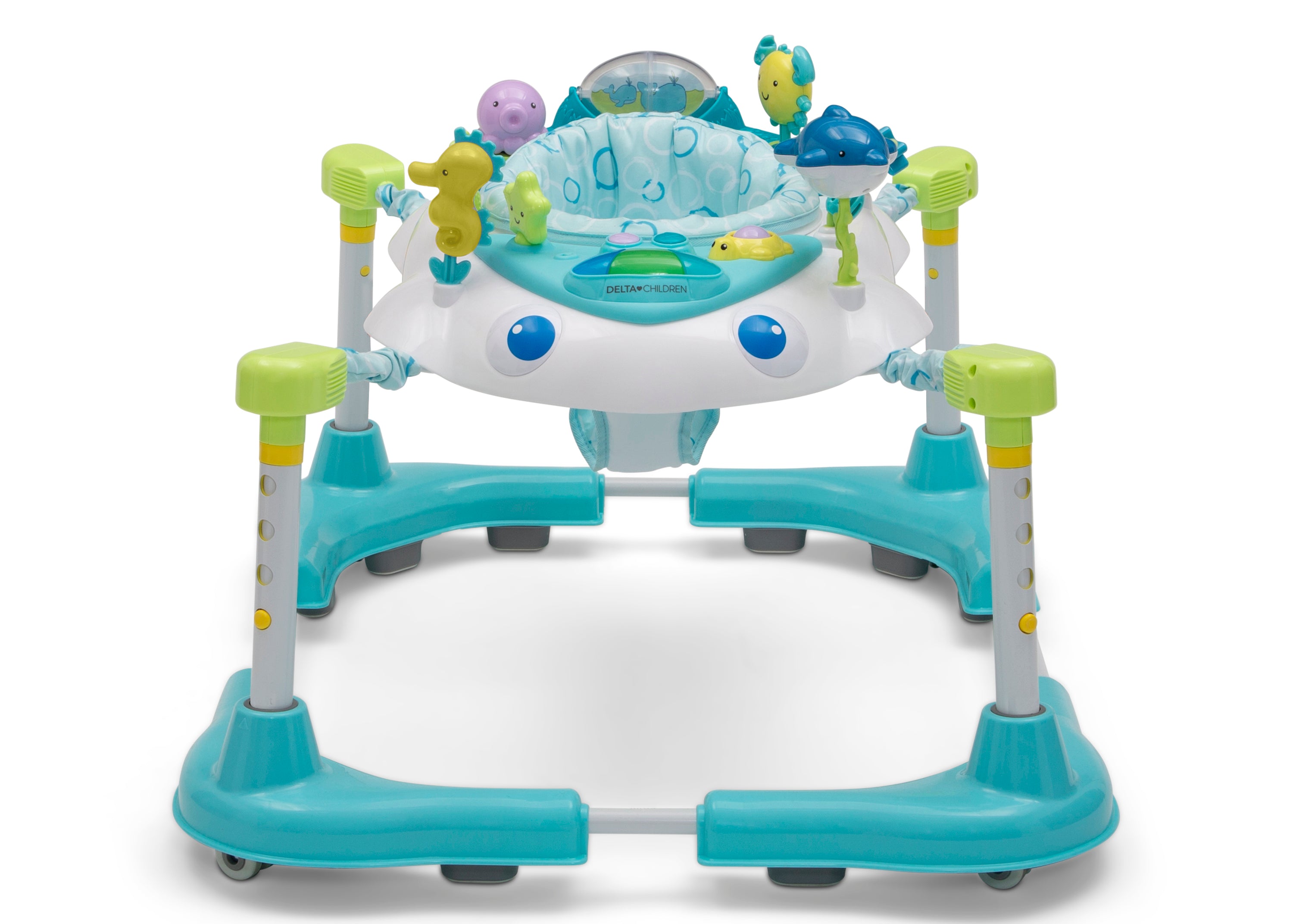 Learn2Walk Baby Walker - Adjustable Infant Walking Trainer for Toddlers 6-18 Months - Safe & Sturdy First Steps Helper for Home & Playtime