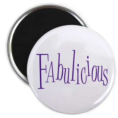 FABULICIOUS Jersey Shore SLANG Fan 2.25 Inch Funny Fridge Magnet - Perfect for Kitchen Decor, Office Whiteboard & Gift for Reality TV Show Lovers