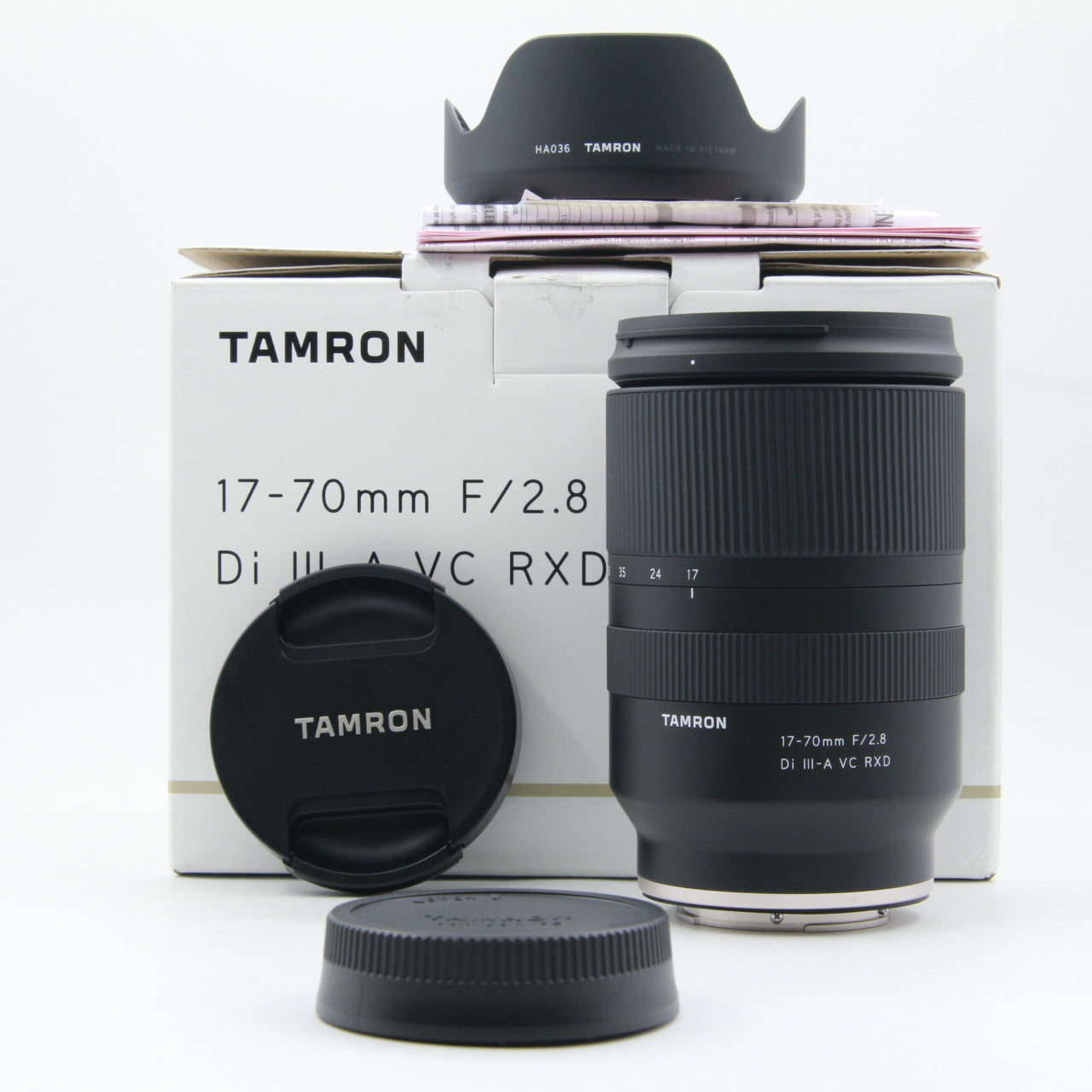 Tamron 17-70mm f/2.8 Di III-A VC RXD Lens for Sony E Mount - Excellent Open Box Condition - Perfect for Portrait, Landscape & Travel Photography