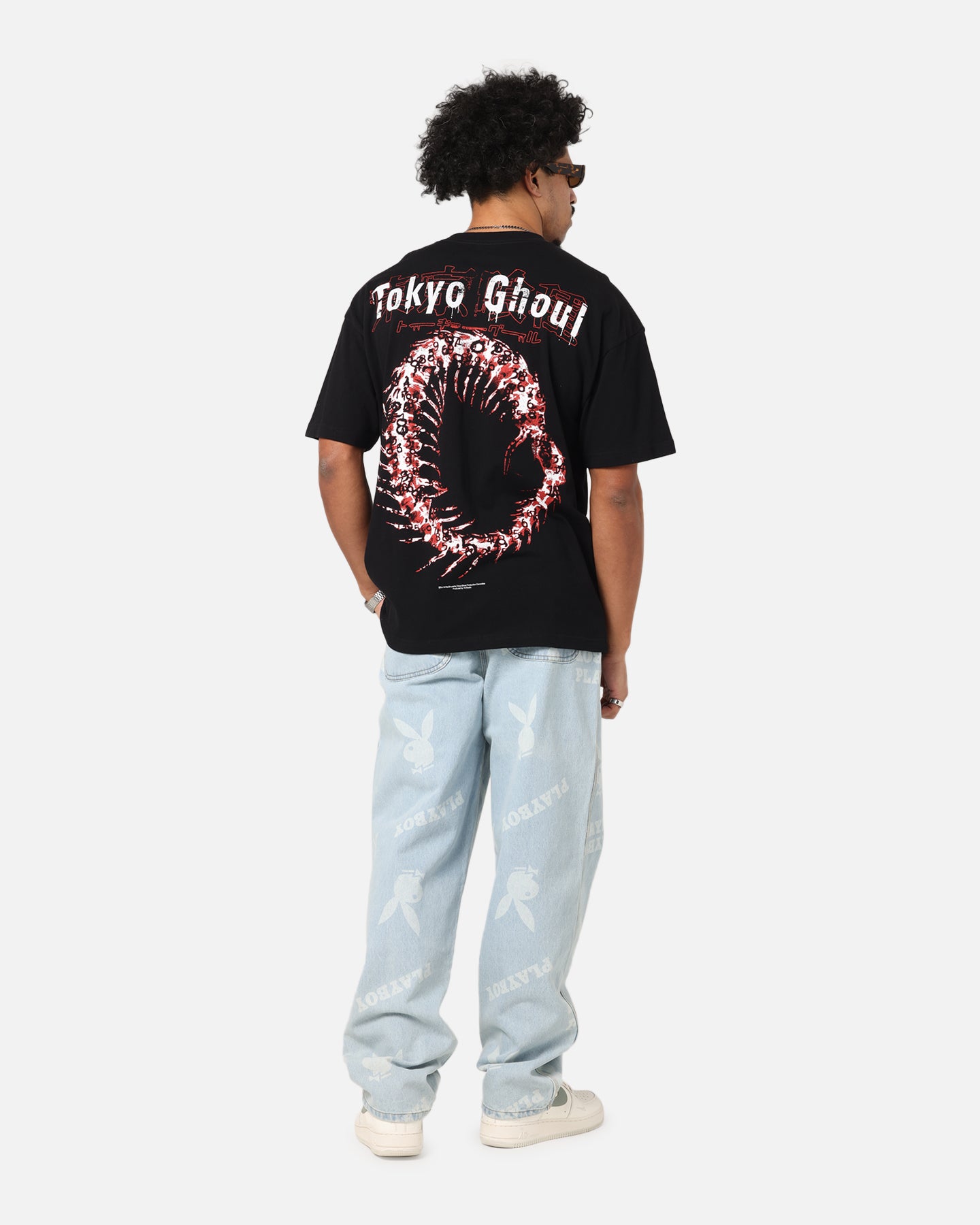 73 Studio X Tokyo Ghoul 1000 Minus 7 Graphic T-Shirt - Black Anime Manga Cosplay Tee for Fans & Collectors - Perfect for Conventions, Gifts & Everyday Wear