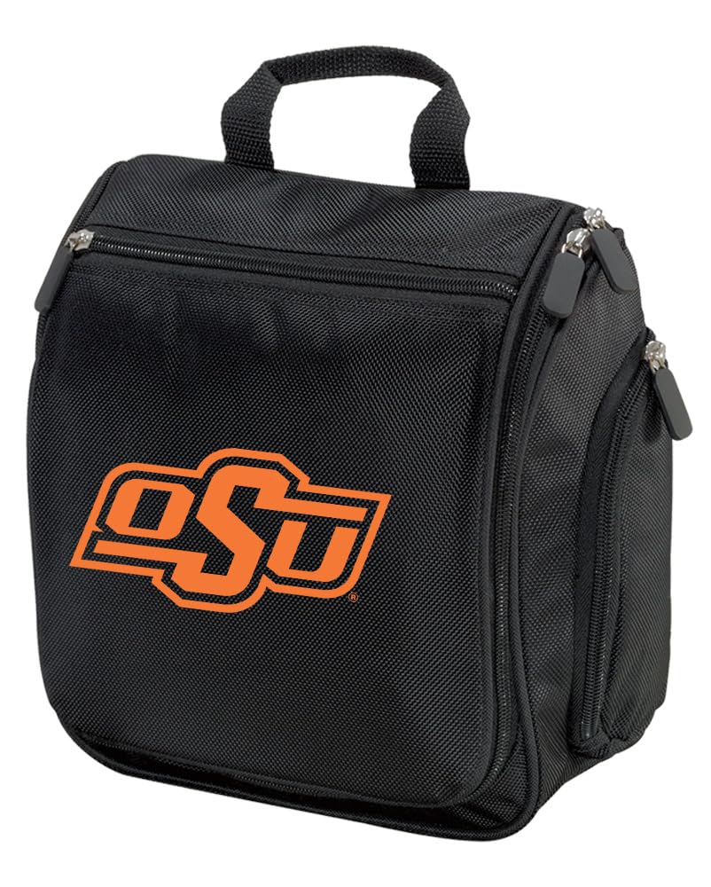 Oklahoma State OSU Cowboys Toiletry Bag - Hanging Travel Shaving Kit & Organizer for Men | Perfect for College Dorms, Camping Trips & Gym Essentials