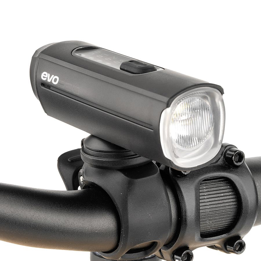 EVO NiteBright 900 LED Bike Headlight - Super Bright 900 Lumens Waterproof Bicycle Front Light for Night Riding, Mountain Biking & Commuting