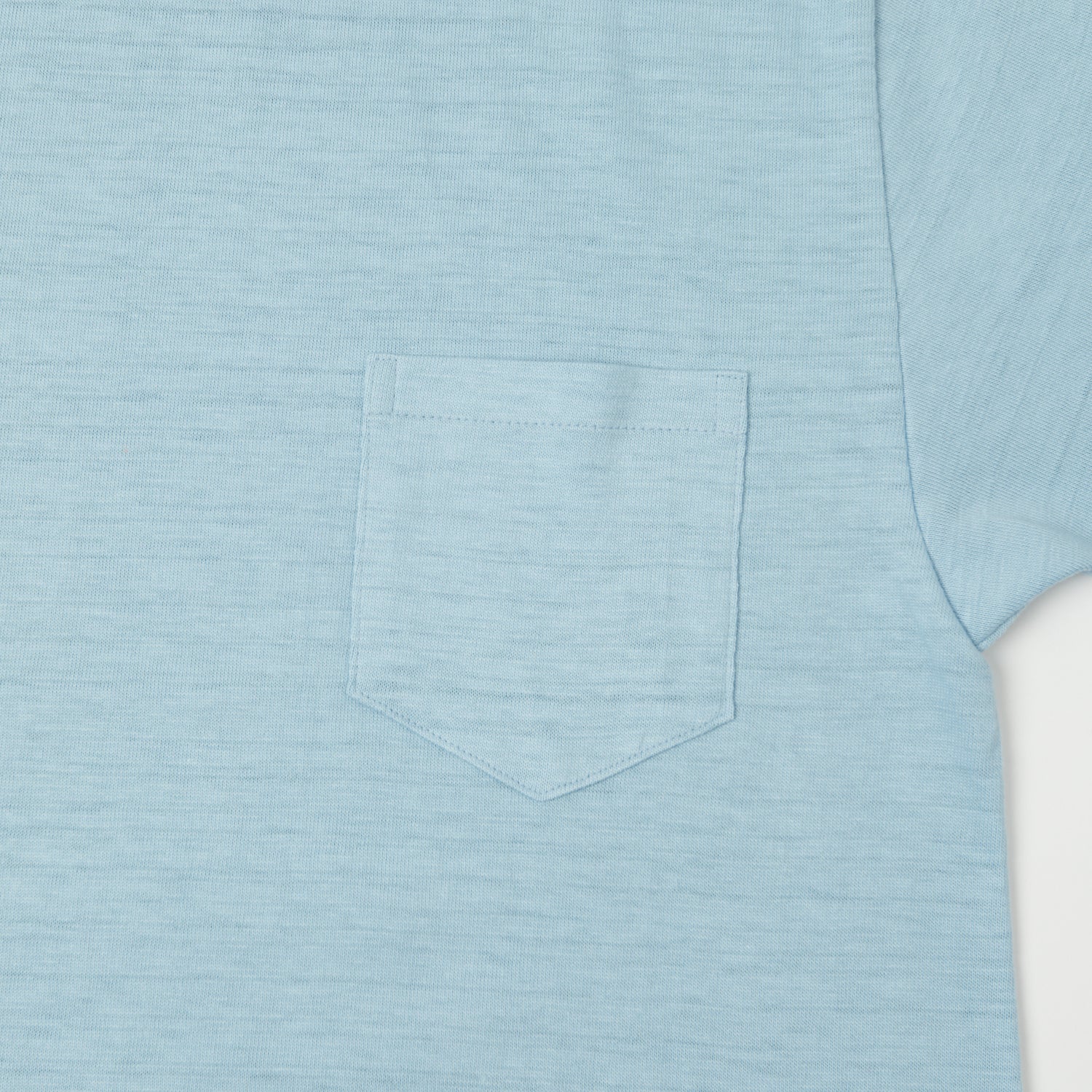 John Gluckow JG CS07 'Keeper' Pocket T-Shirt for Men - Sax Blue Casual Tee | Perfect for Everyday Wear, Street Style & Lounge Comfort