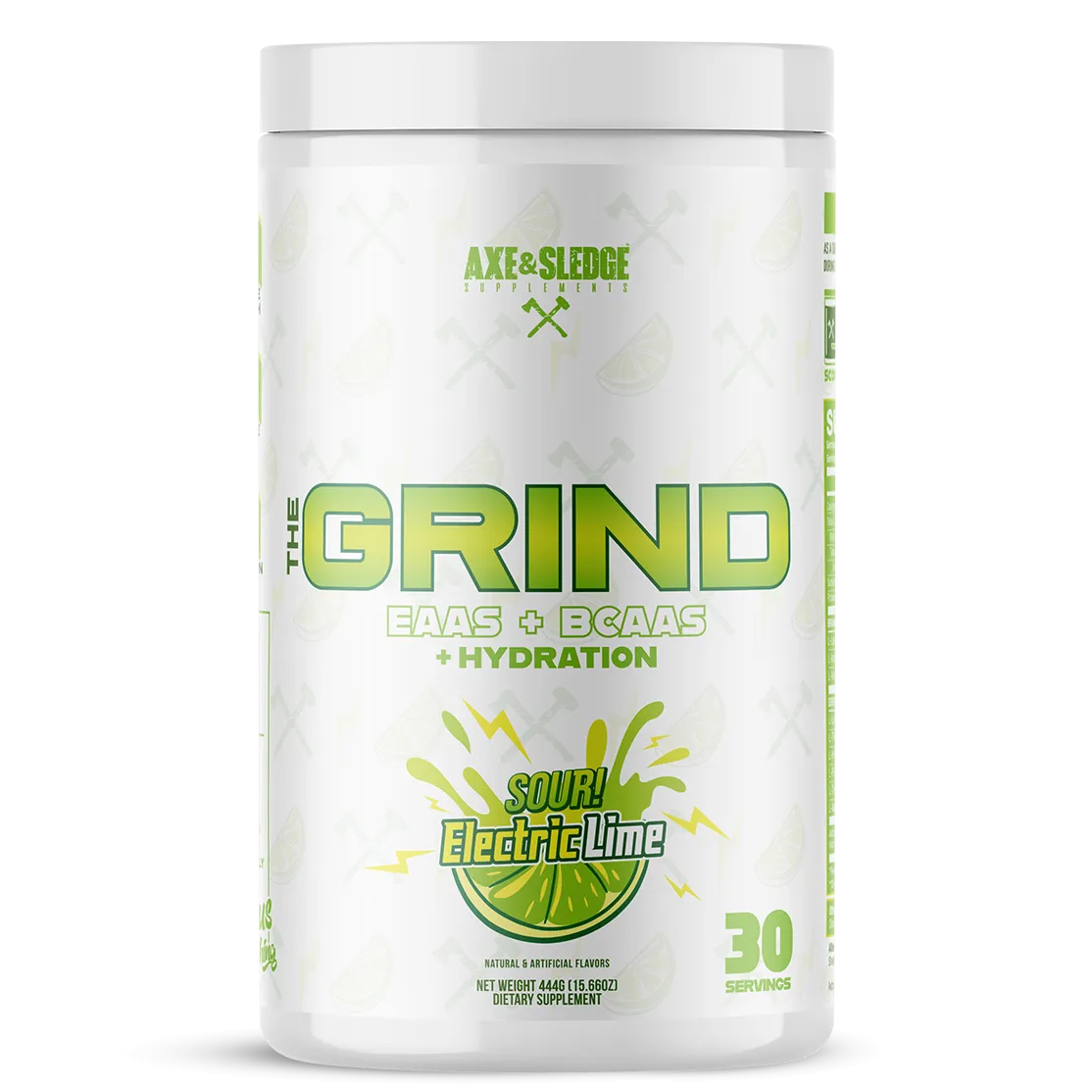 Axe & Sledge The Grind - Premium Workout Supplement for Muscle Growth & Recovery - Perfect for Gym, Bodybuilding & Fitness Training