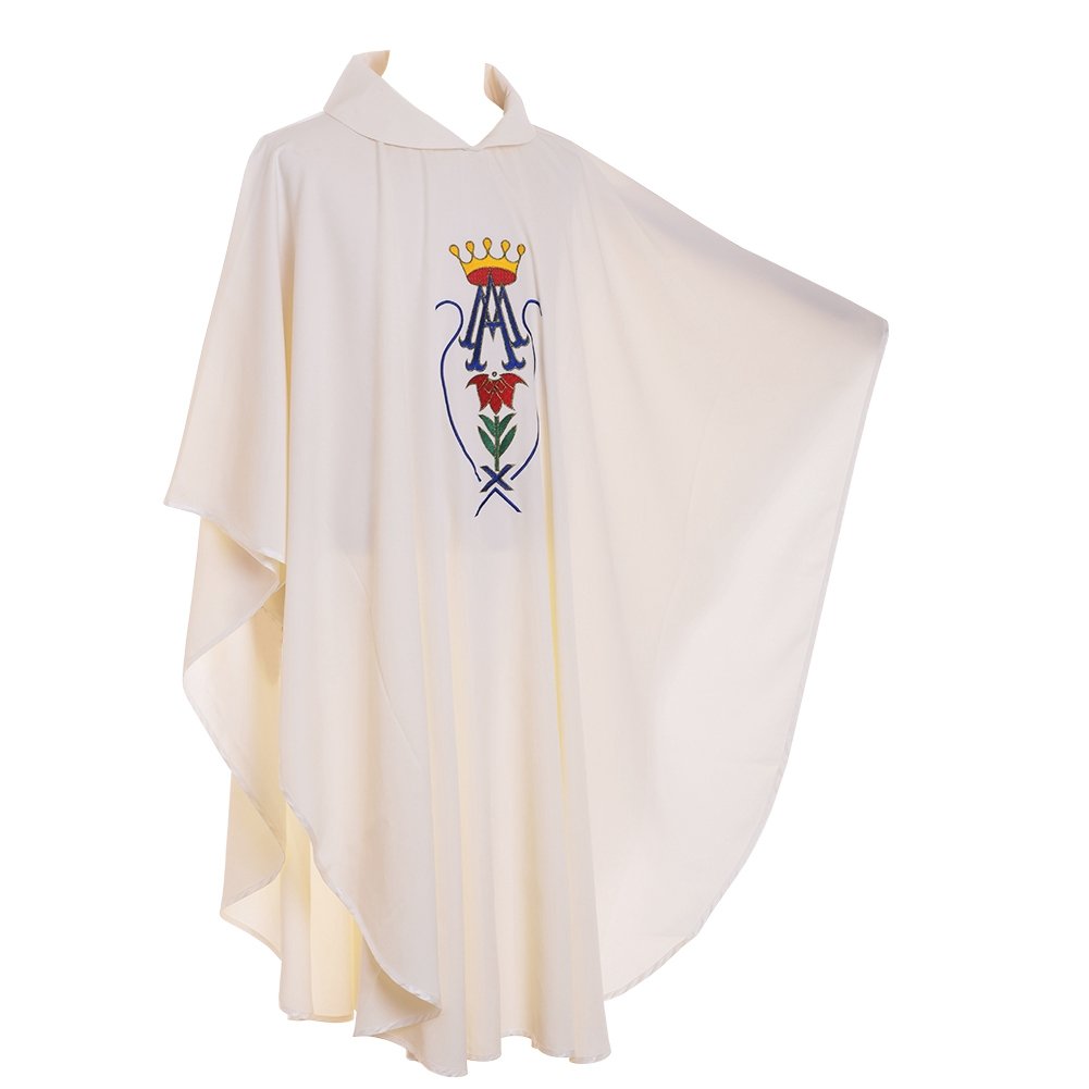 BLESSUME Embroidered Priest Vestments for Catholic Church Services