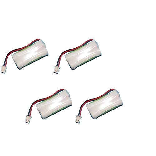 Synergy Digital Cordless Phone Batteries - 4 Pack EM-CPH-515J Replacement Batteries Compatible with Vtech CS6519-2 Cordless Phone | Perfect for Home & Office Communication