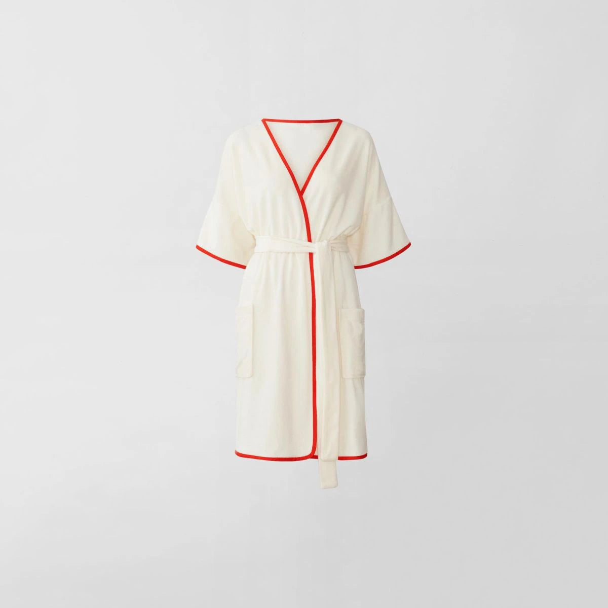 Sheridan Freddie Robe in Salt - Soft & Luxurious Bathrobe for Women - Perfect for Spa, Relaxation & Lounging at Home