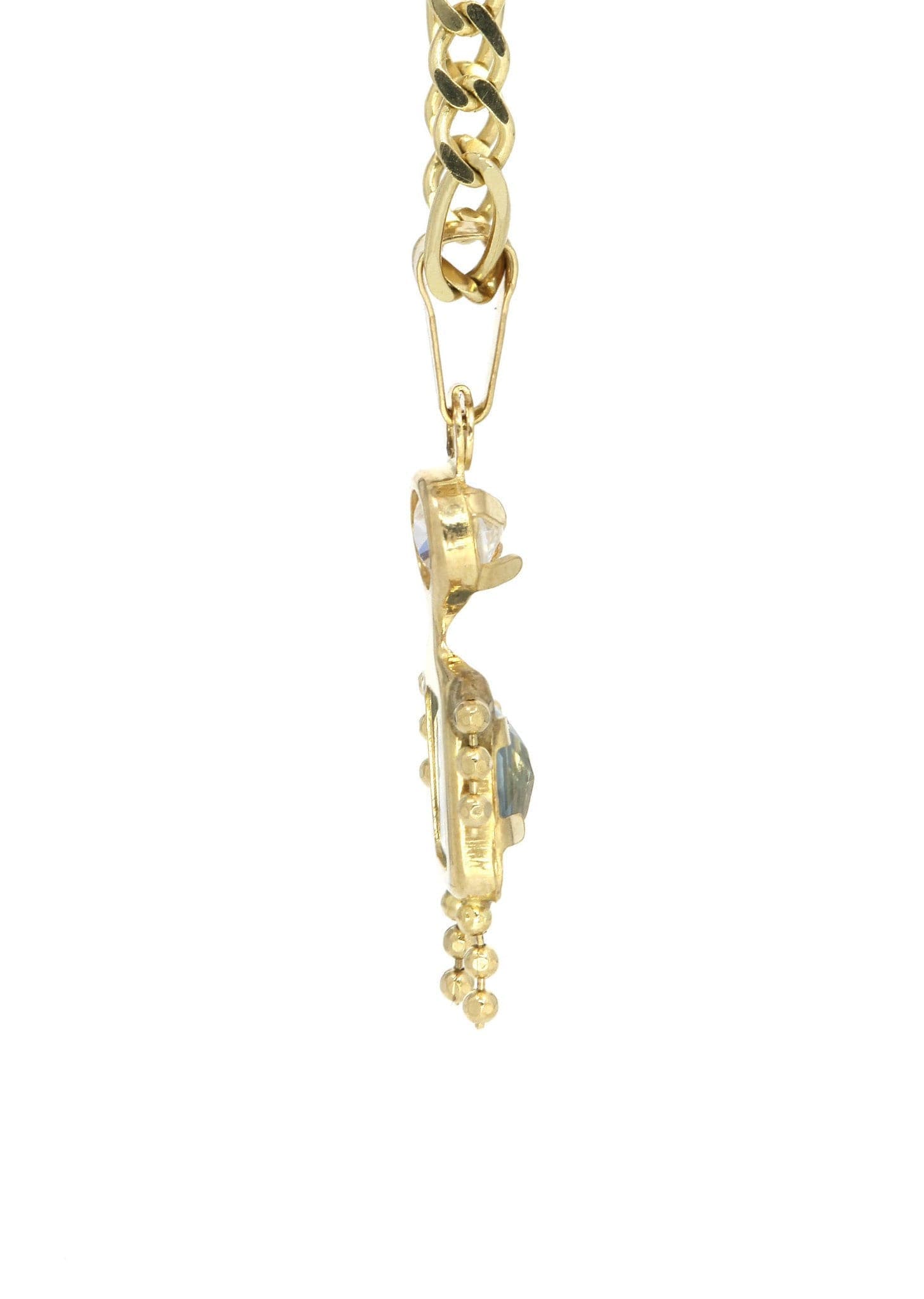 10K Yellow Gold Figaro Chain Necklace for Kids | 5.8 Grams | Perfect for Birthdays, Gifts & Special Occasions