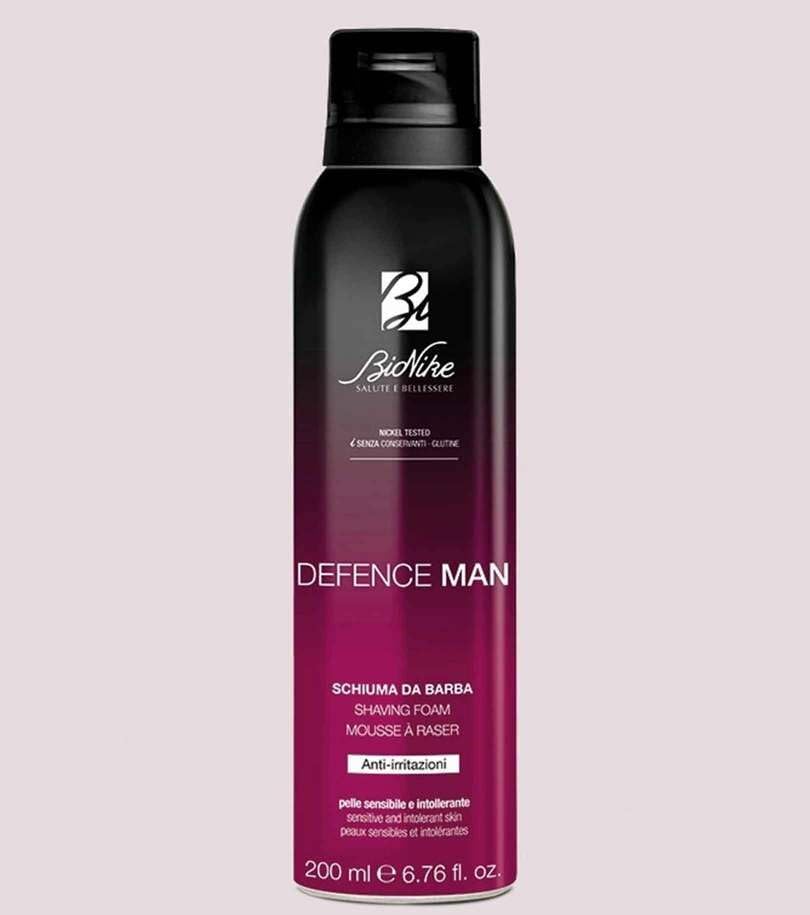 Defense Men's Shaving Foam 200ml - Soothing & Hydrating Shave for Sensitive Skin - Perfect for Daily Grooming & Travel