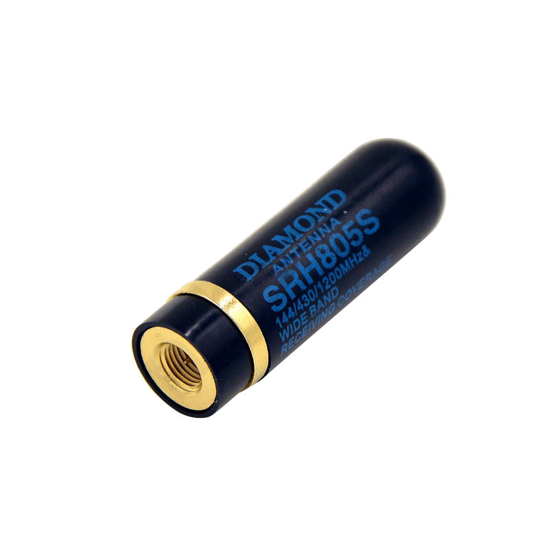 Diamond SRH805S SMA Male Dual Band Antenna for Ham Radio, VHF UHF, Portable Scanners - Perfect for Emergency Communication, Outdoor Activities, and Radio Enthusiasts