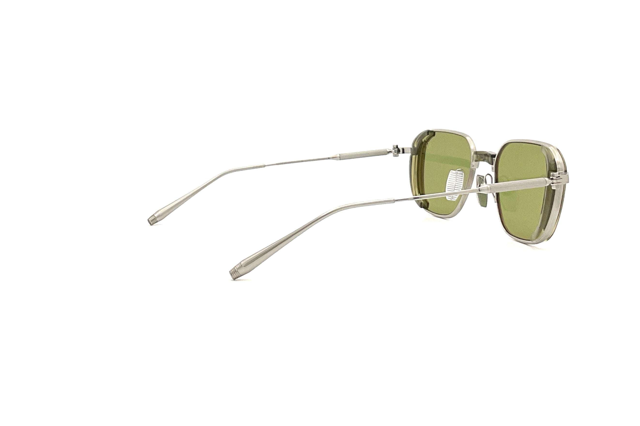 Akoni Eclipse Sunglasses - Olive & Brushed Black Palladium Polarized Lenses for Men & Women - Perfect for Driving, Beach & Outdoor Activities