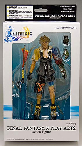 Play Arts Kai Final Fantasy X Tidus Action Figure - Highly Detailed Collectible for Fans & Gamers - Perfect for Display, Cosplay, and Gaming Enthusiasts