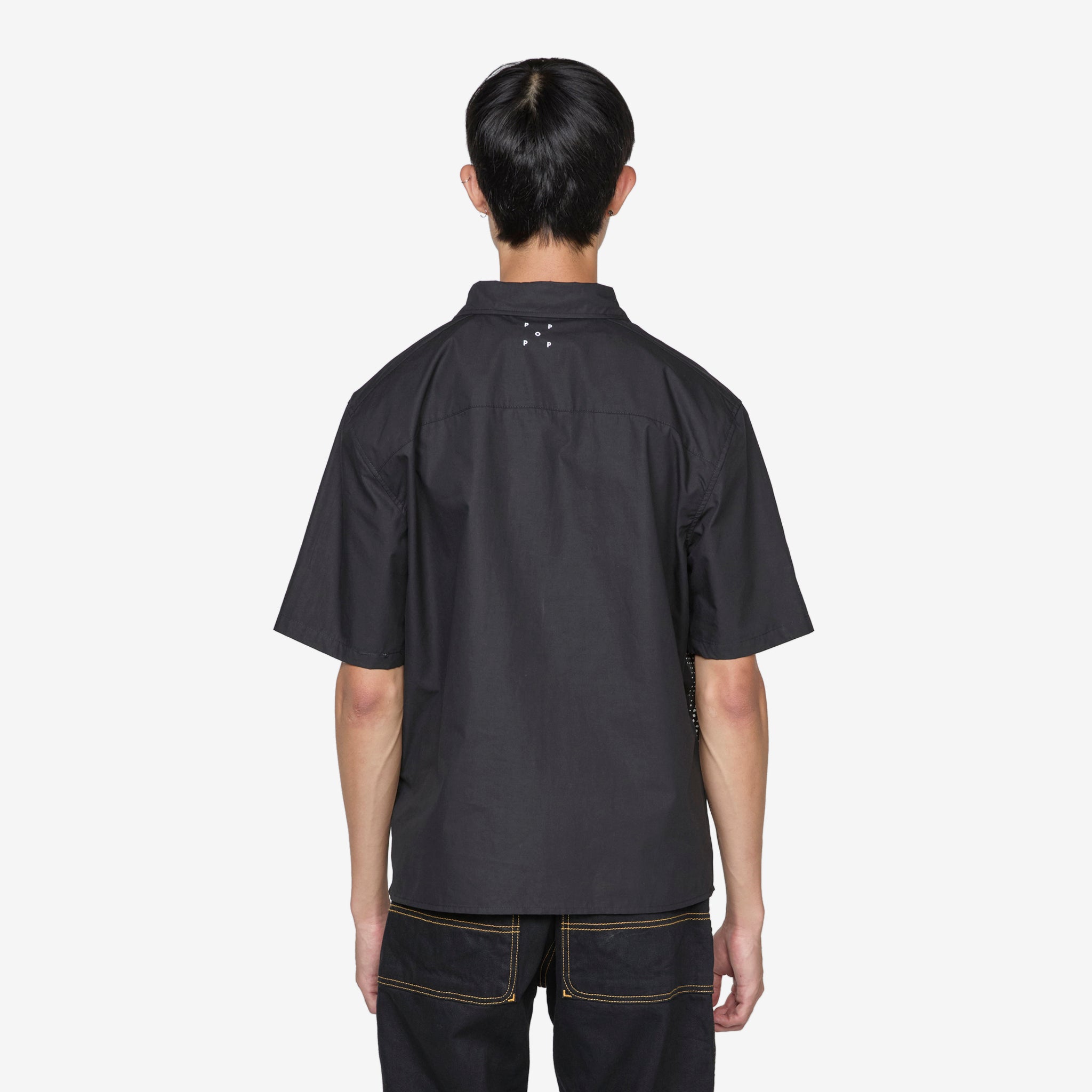 Chima Short Sleeve T-Shirt for Men - Black & White Casual Cotton Tee | Perfect for Everyday Wear, Gym & Outdoor Activities