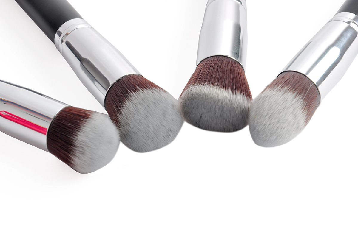 Electric Makeup Brush Cleaner - Automatic Spinner Washer & Dryer with 8 Rubber Collars | Fast Cleaning for All Brush Types | Perfect for Home Salon & Professional Makeup Artists