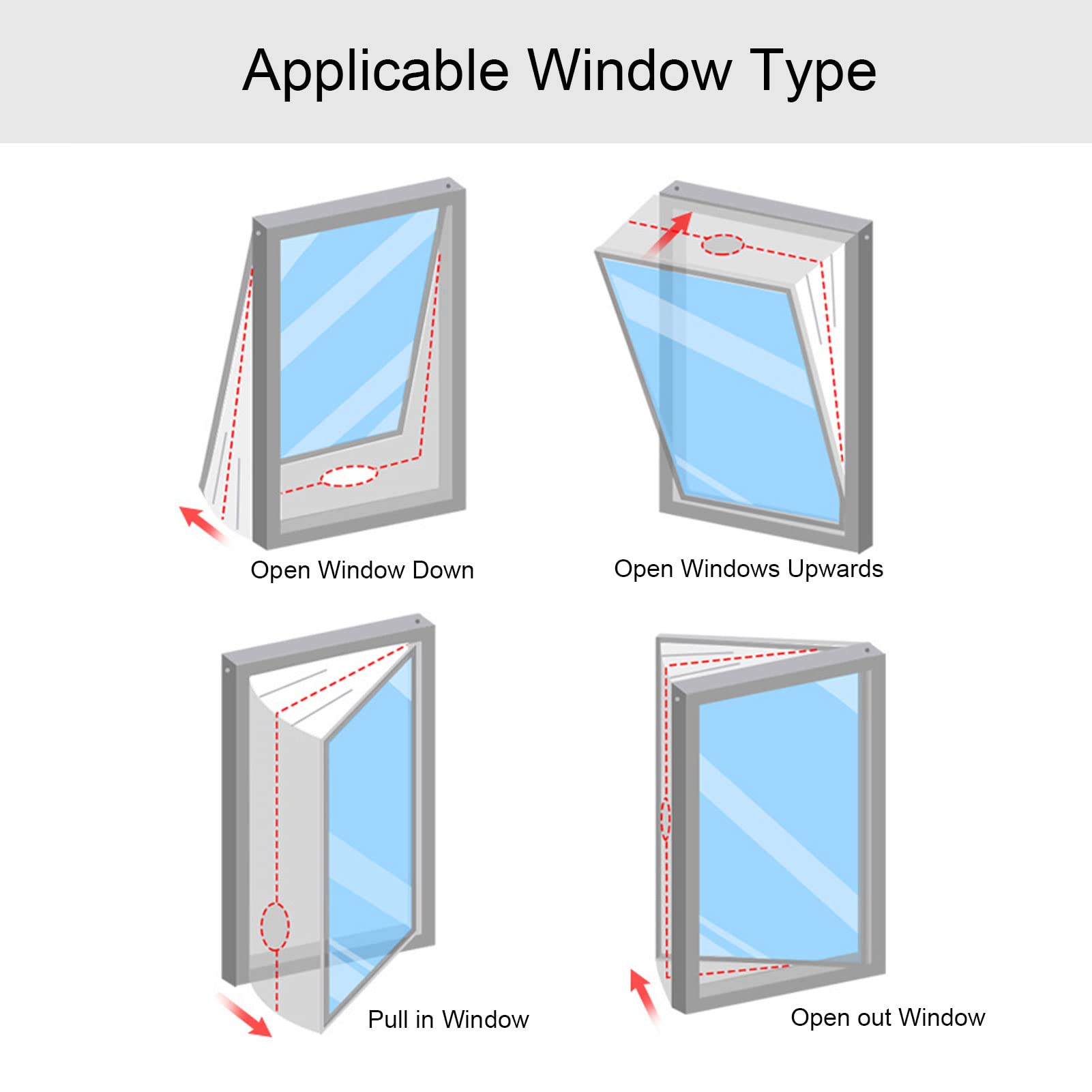 Universal Portable Air Conditioner Window Sealing Kit - 3 Meter (9.8ft) Silver Grey AC Baffle Frame for Efficient Cooling - Perfect for Bedrooms, Living Rooms & Home Offices
