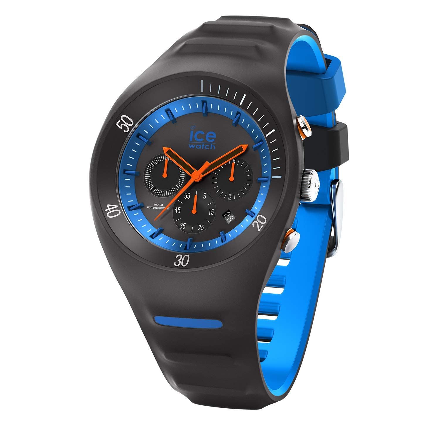 Ice-Watch Men's Analog Quartz Watch with Soft Silicone Strap - Waterproof Sports Watch for Running, Swimming & Outdoor Activities - Model 14945
