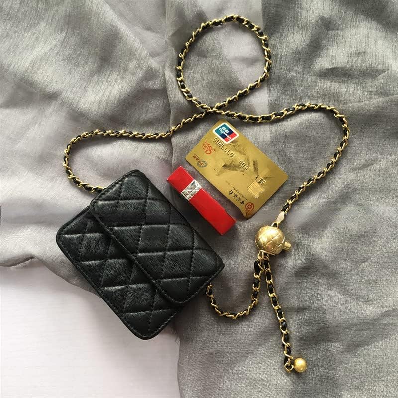 Mini Belt Bag for Women - Fashionable Small Waist Bag | Y2K Trendy Accessories (Black, Small) | Perfect for Running, Travel & Everyday Use