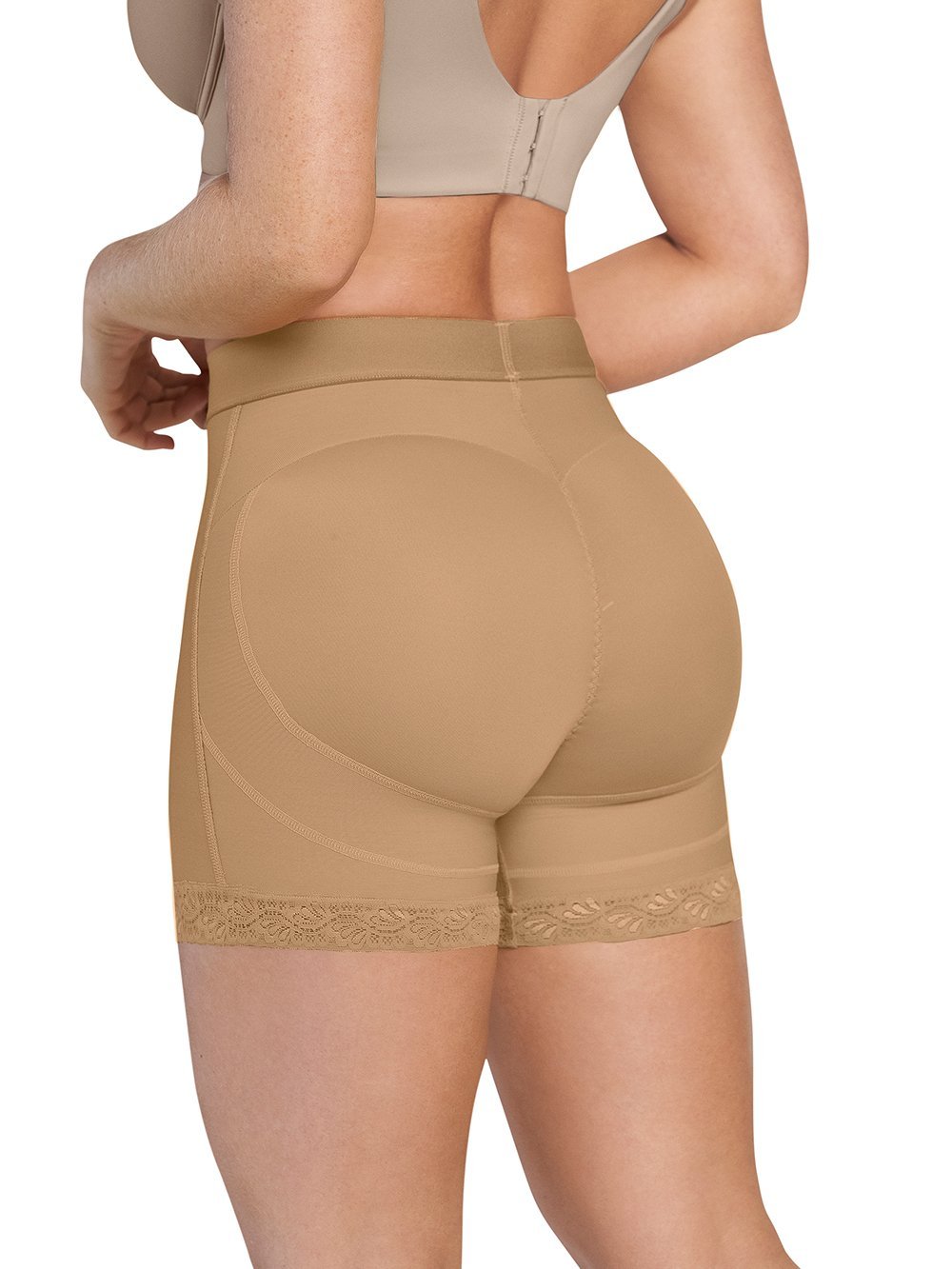 Mid Rise Sculpting Shaper Shorts - Butt Lifter Panty for Women | Tummy Control & Body Shaping | Perfect for Workouts, Dresses & Everyday Wear