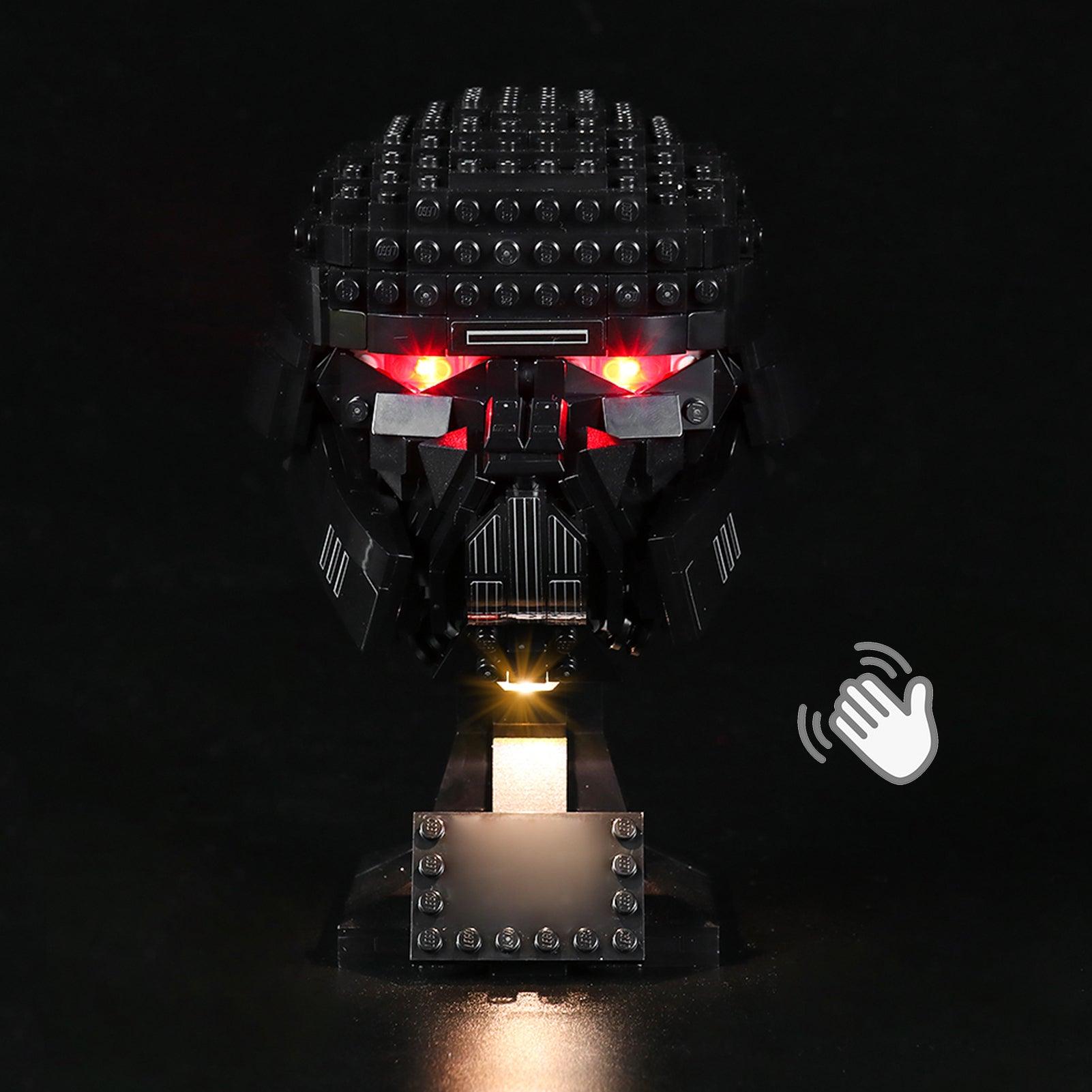 Best Light Kit for LEGO Star Wars Dark Trooper Helmet 75343 - DIY Lighting Upgrade for Display & Nighttime Showcase