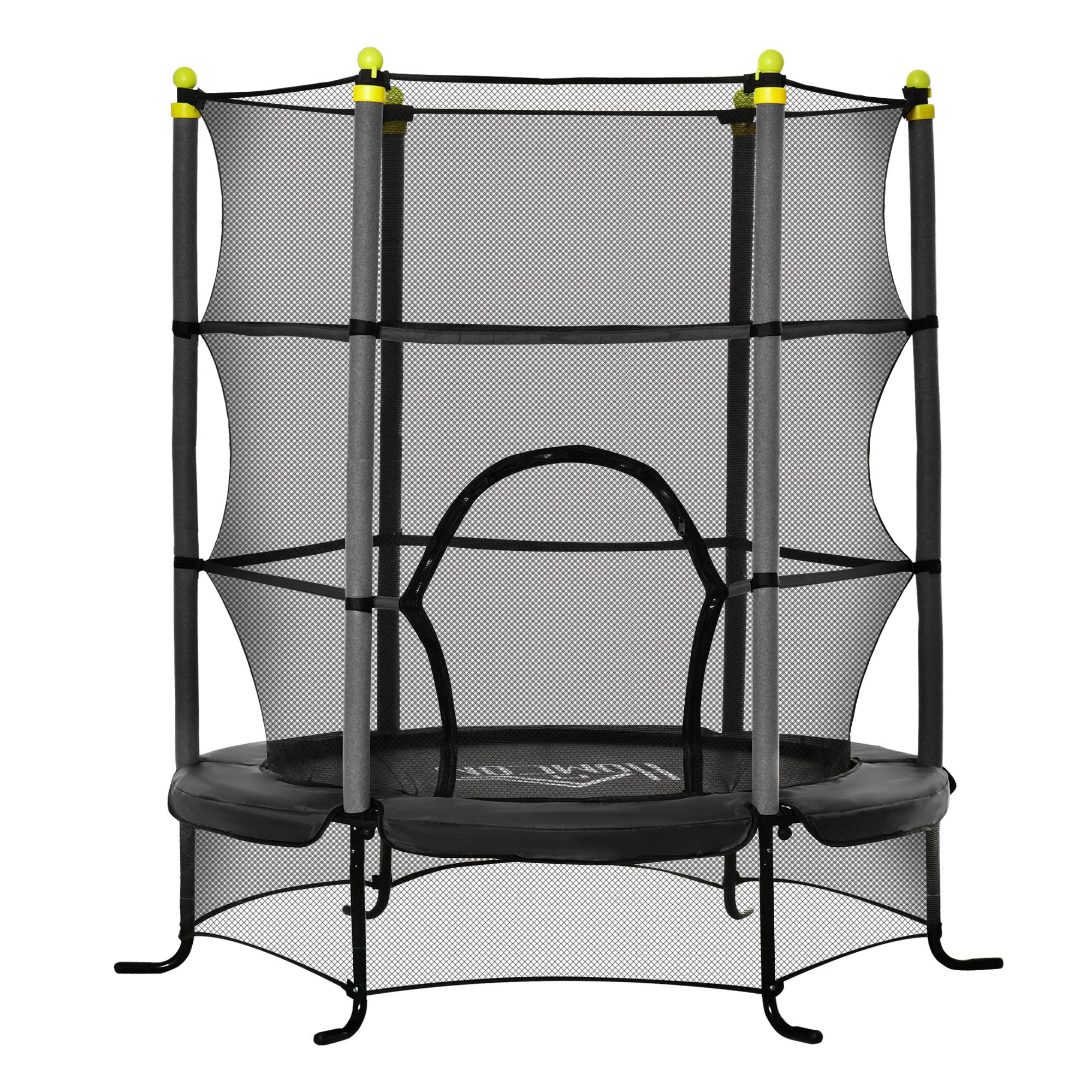 Soozier 5.3' Kids Trampoline with Safety Enclosure - 64