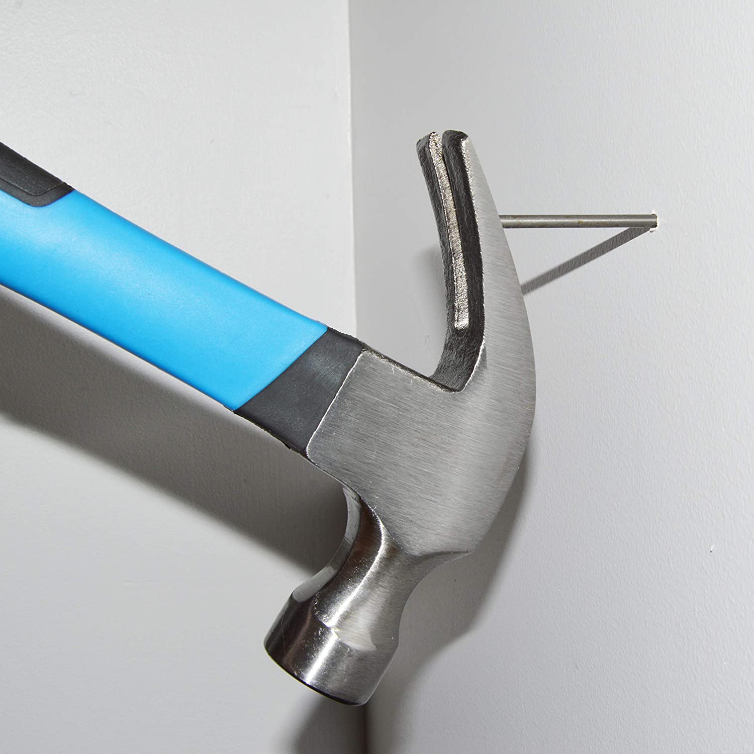 Best Shock Absorbing Rubber Grip Claw Hammer - Perfect for Nail Driving, Removal, DIY Projects & Home Repairs | Heavy Duty Construction & Woodworking Tool