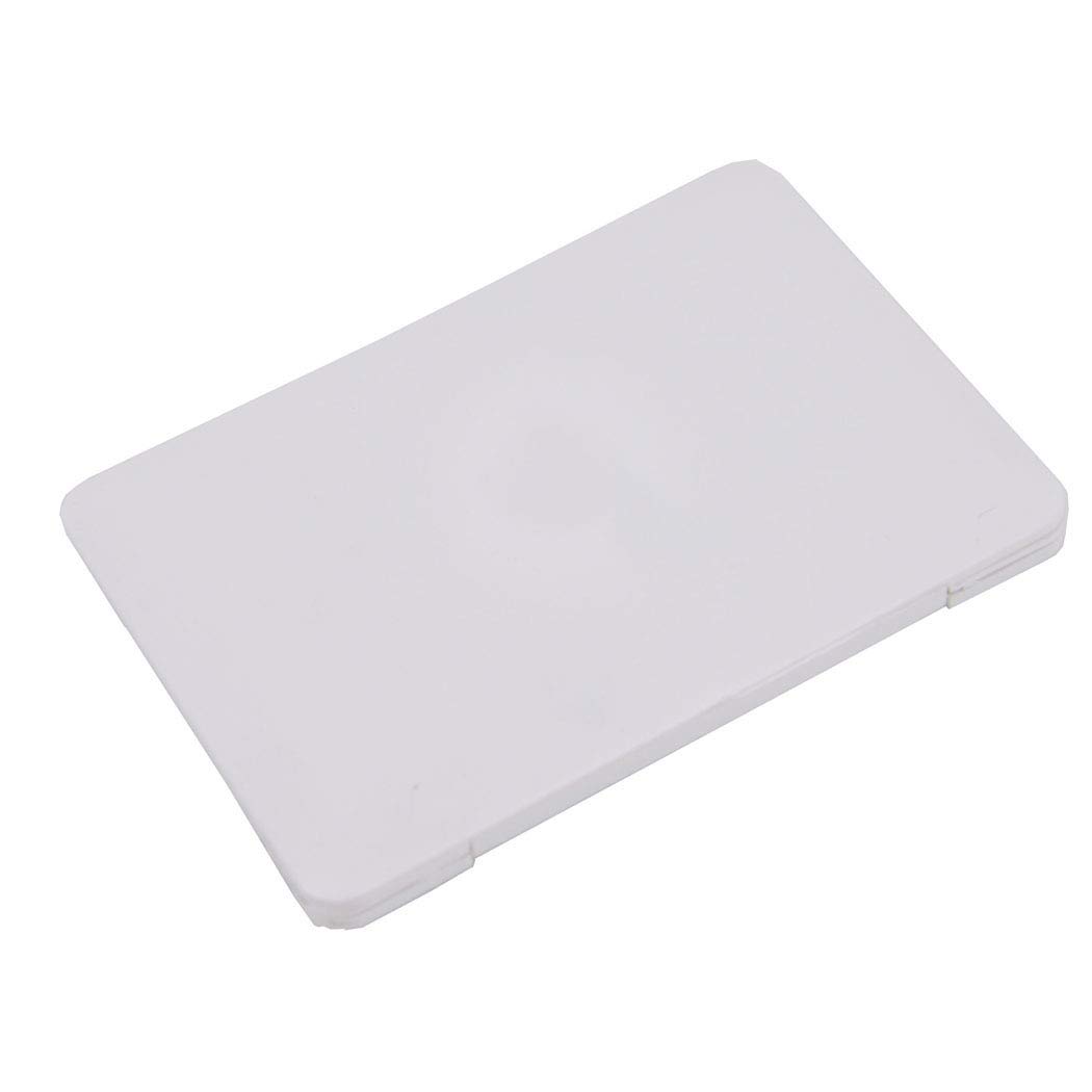 Ebuddy Mini Dollhouse Toy Cat Laptop - Tiny Fake Computer Mirror for Cats (White) | Interactive Pet Toy for Kittens & Small Pets