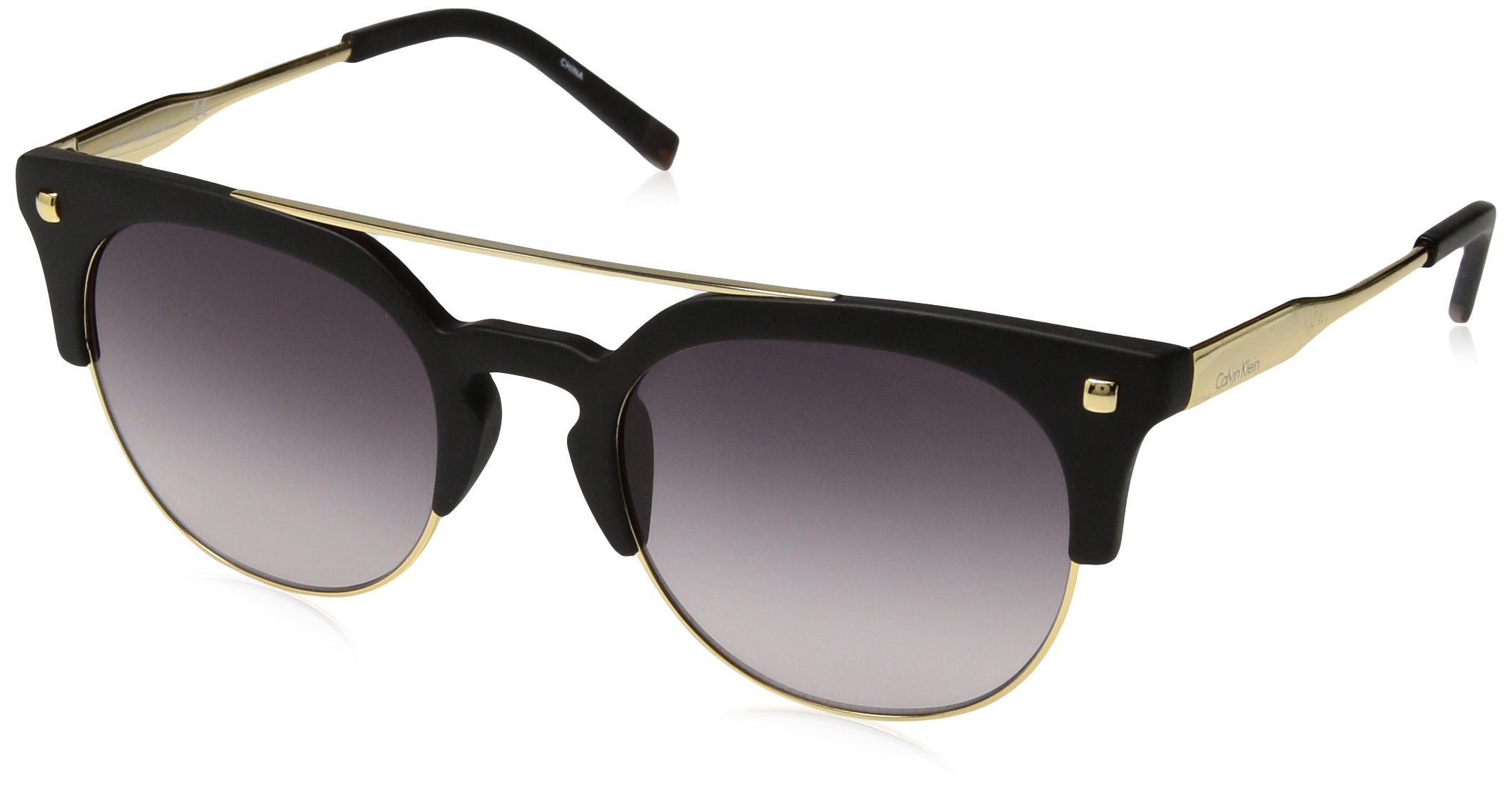 Calvin Klein CK3199S Round Polarized Sunglasses for Men & Women - UV Protection, Classic Aviator Style - Perfect for Driving, Beach, and Outdoor Activities