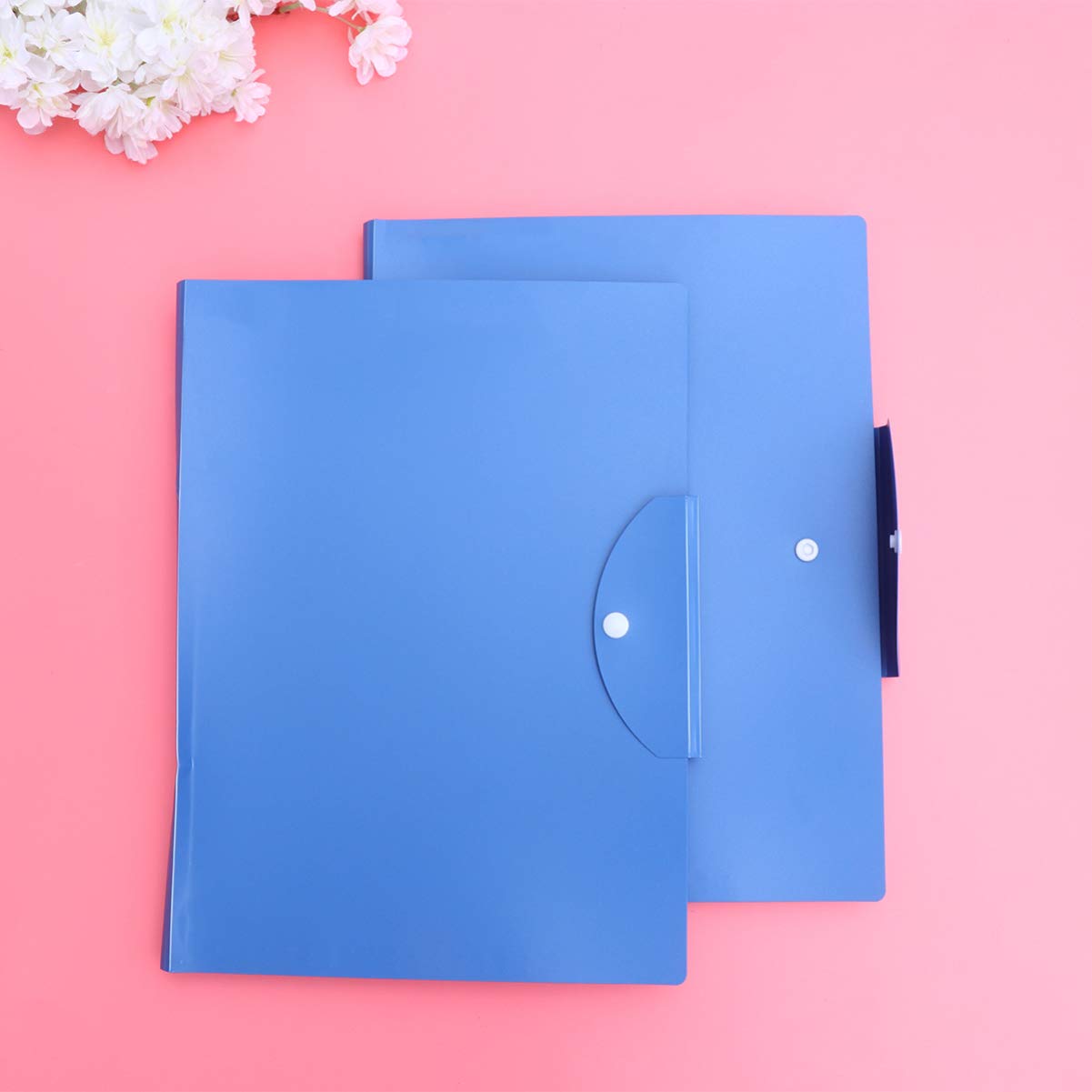 3-Pack File Folders with Pockets - Letter Size Office File Organizer for Documents, Papers, Receipts - Perfect for Home, Office, School Organization & Storage
