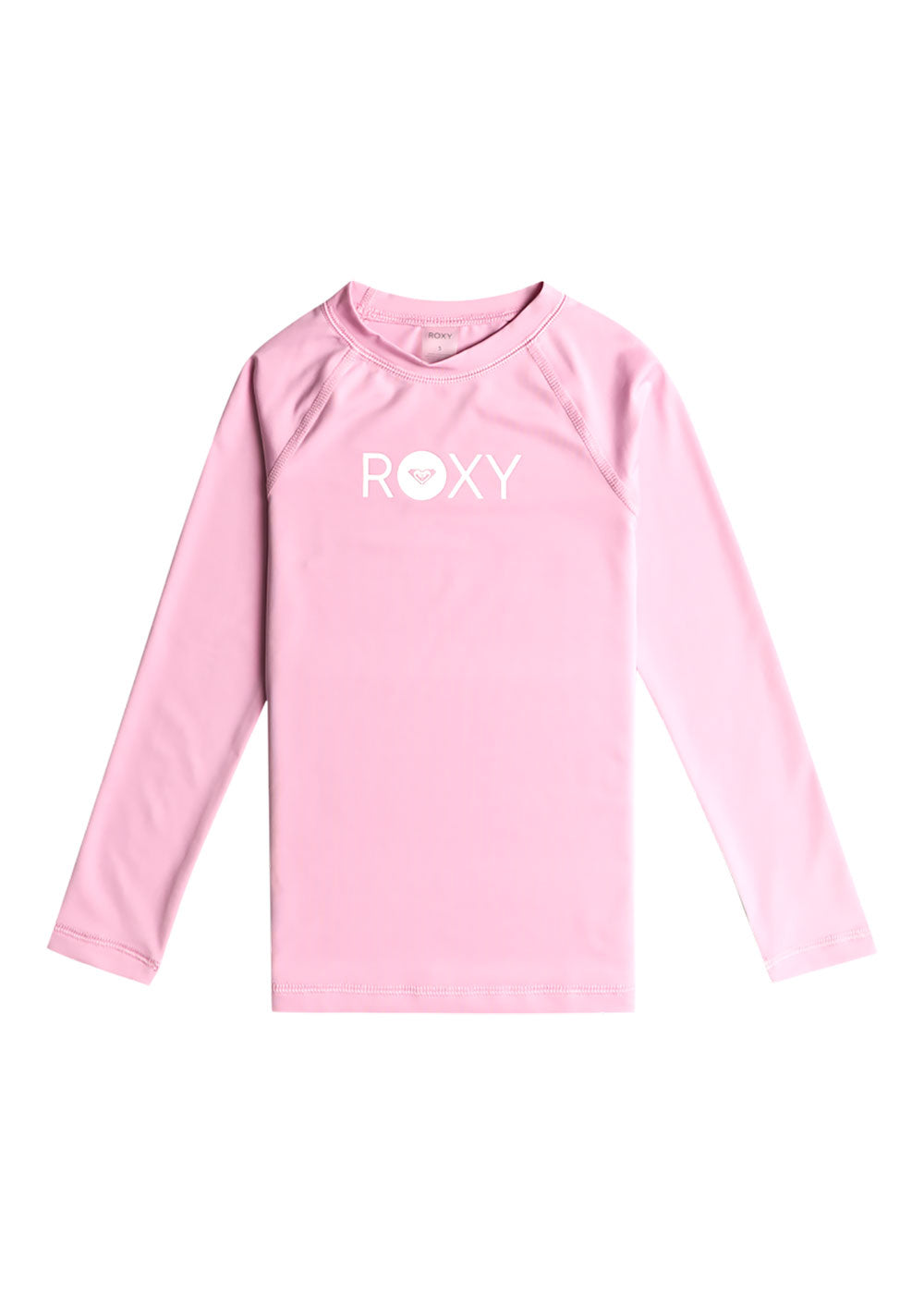 Roxy Girls Essential Long Sleeve Lycra Rash Guard - UPF 50+ Sun Protection for Swimming, Surfing & Beach Activities