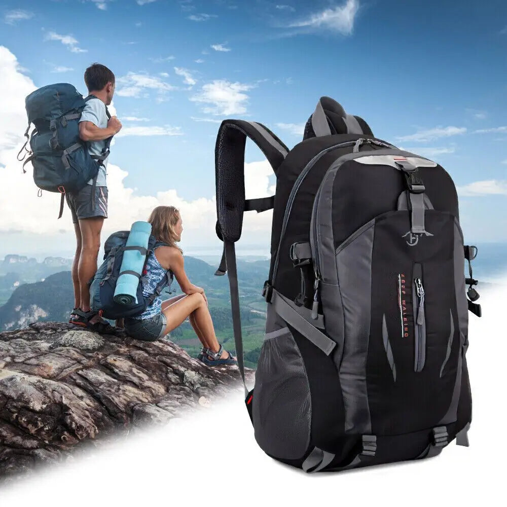 **Large Capacity Waterproof Hiking Backpack for Men - Lightweight Outdoor Travel Backpack for Camping, Trekking & Mountaineering | Durable Sports Daypack for Adventure & Daily Commute**