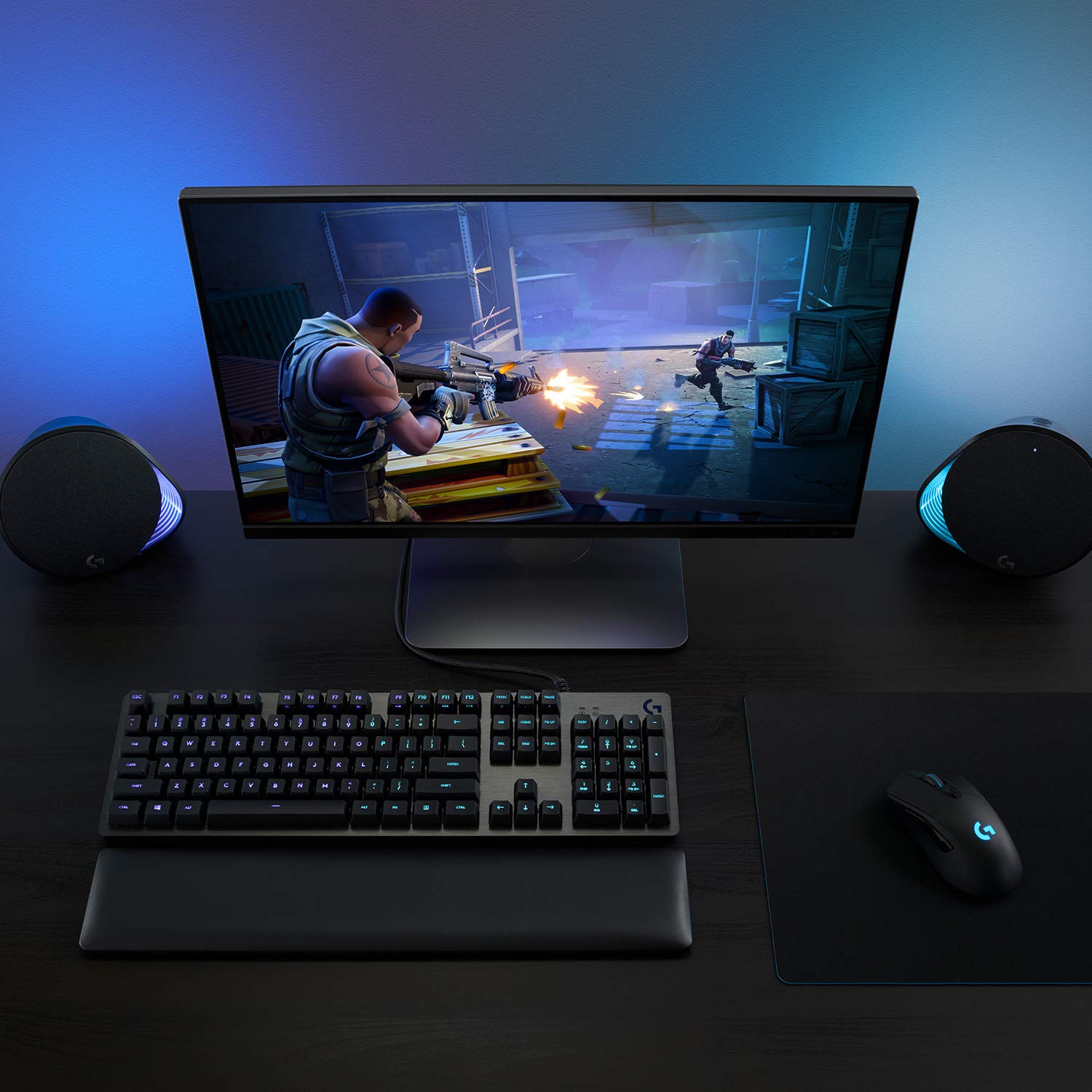 Logitech G703 Lightspeed Wireless Gaming Mouse with Hero 25K Sensor & G213 Prodigy RGB Gaming Keyboard Bundle - Perfect for PC Gaming, Esports & Professional Workstations