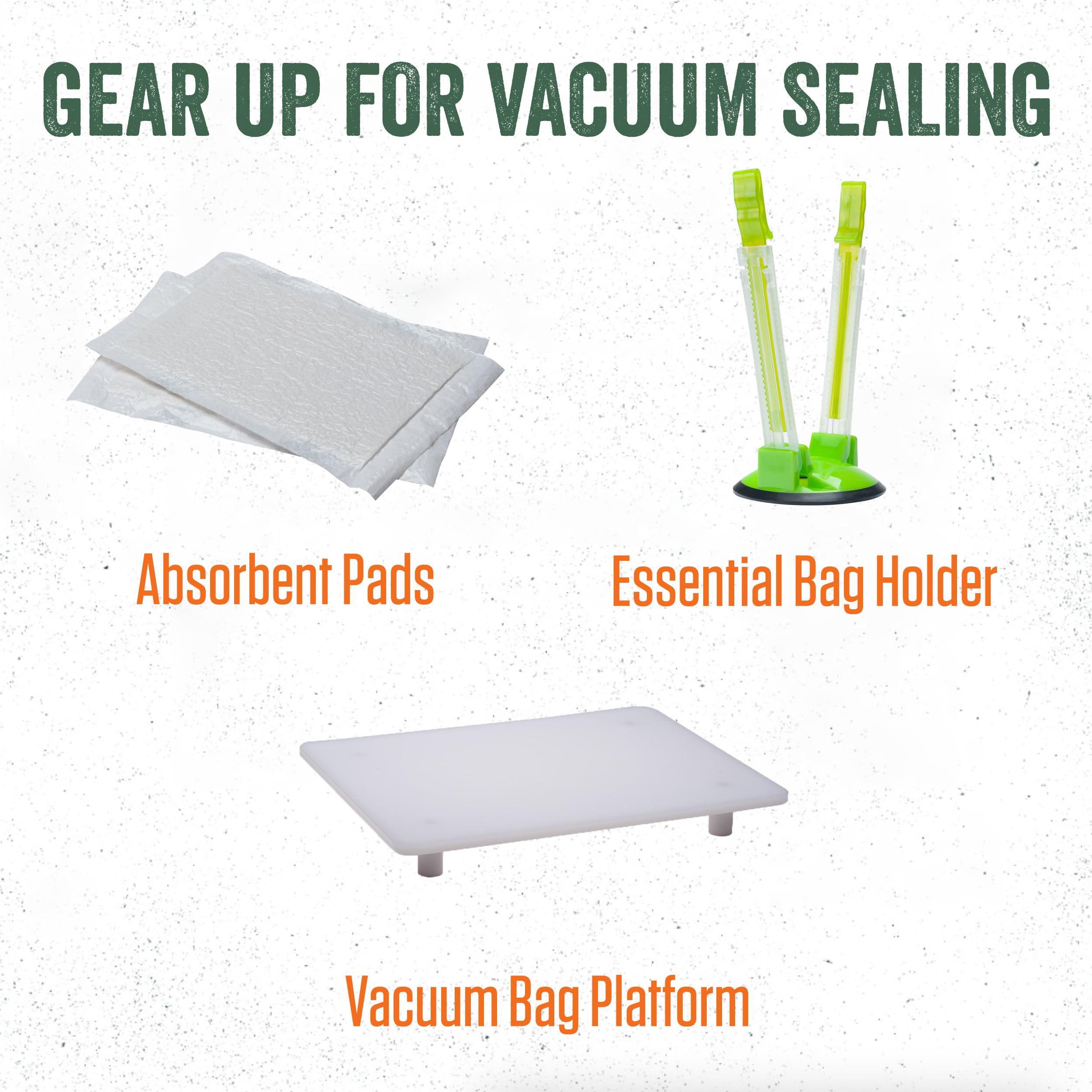 LEM Products MaxVac Gallon Vacuum Sealer Bags - 11 x 16 Inches (28 Count) | Compatible with FoodSaver, Weston & Major Vacuum Sealers | Perfect for Freezing Meat, Sous Vide & Long-Term Food Storage
