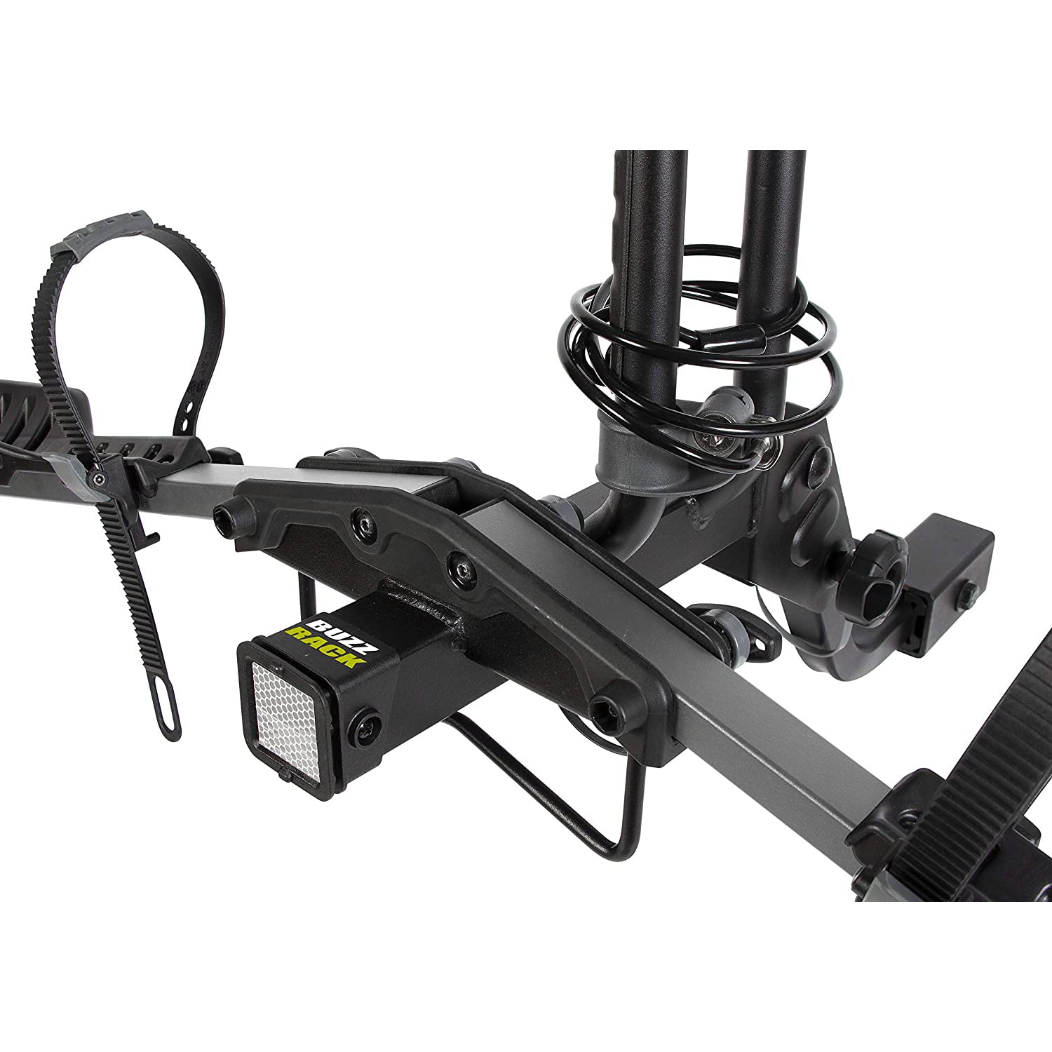BuzzRack EAZZY H1 Hitch Mount Bike Rack for 1 Bicycle - Secure & Easy-to-Use Bike Carrier for SUVs, Trucks & Cars - Perfect for Road Trips, Camping & Outdoor Adventures