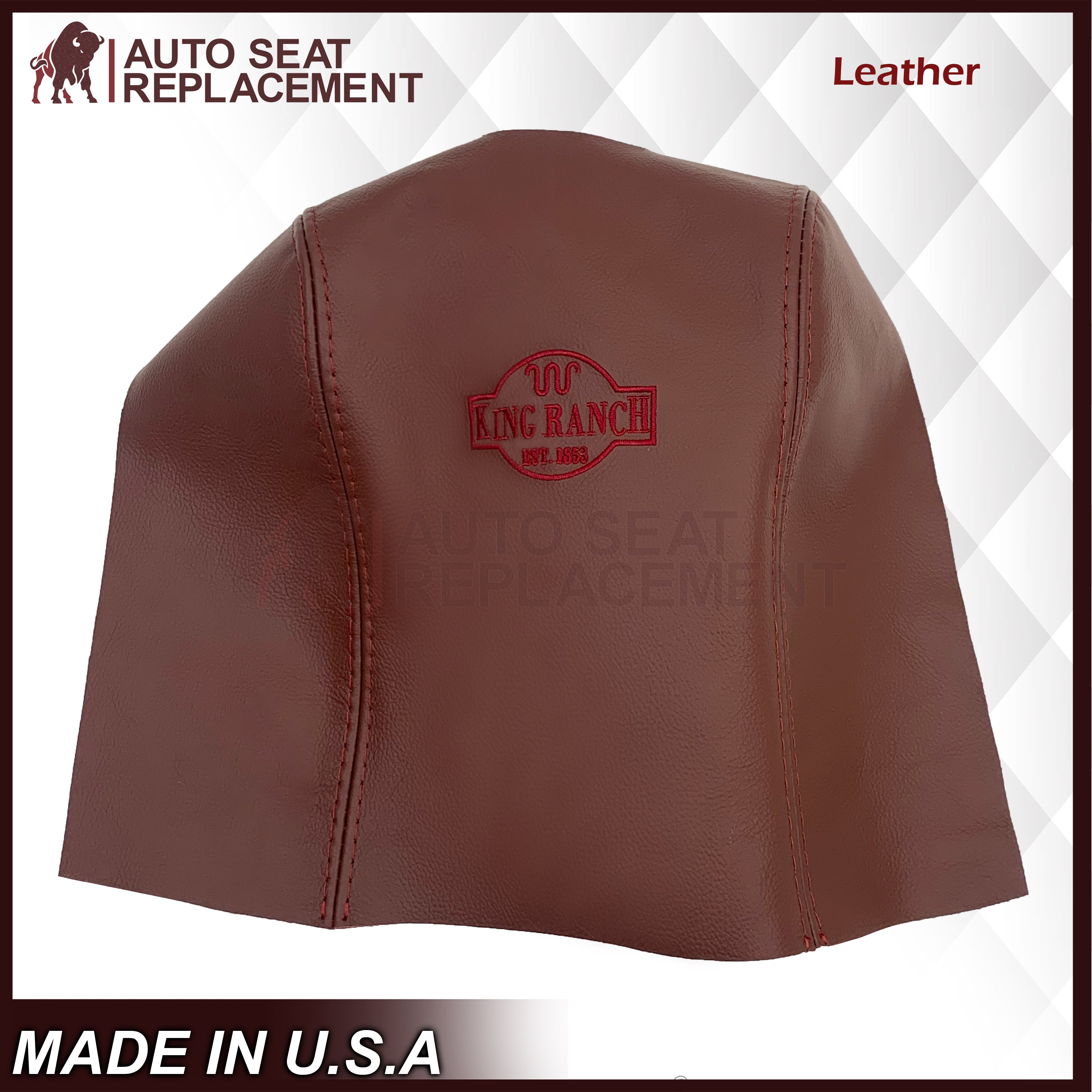 2007-2014 Ford Expedition Eddie Bauer King Ranch Leather Center Console Armrest Cover - Premium Replacement for Comfort & Style - Perfect for Road Trips & Daily Commutes