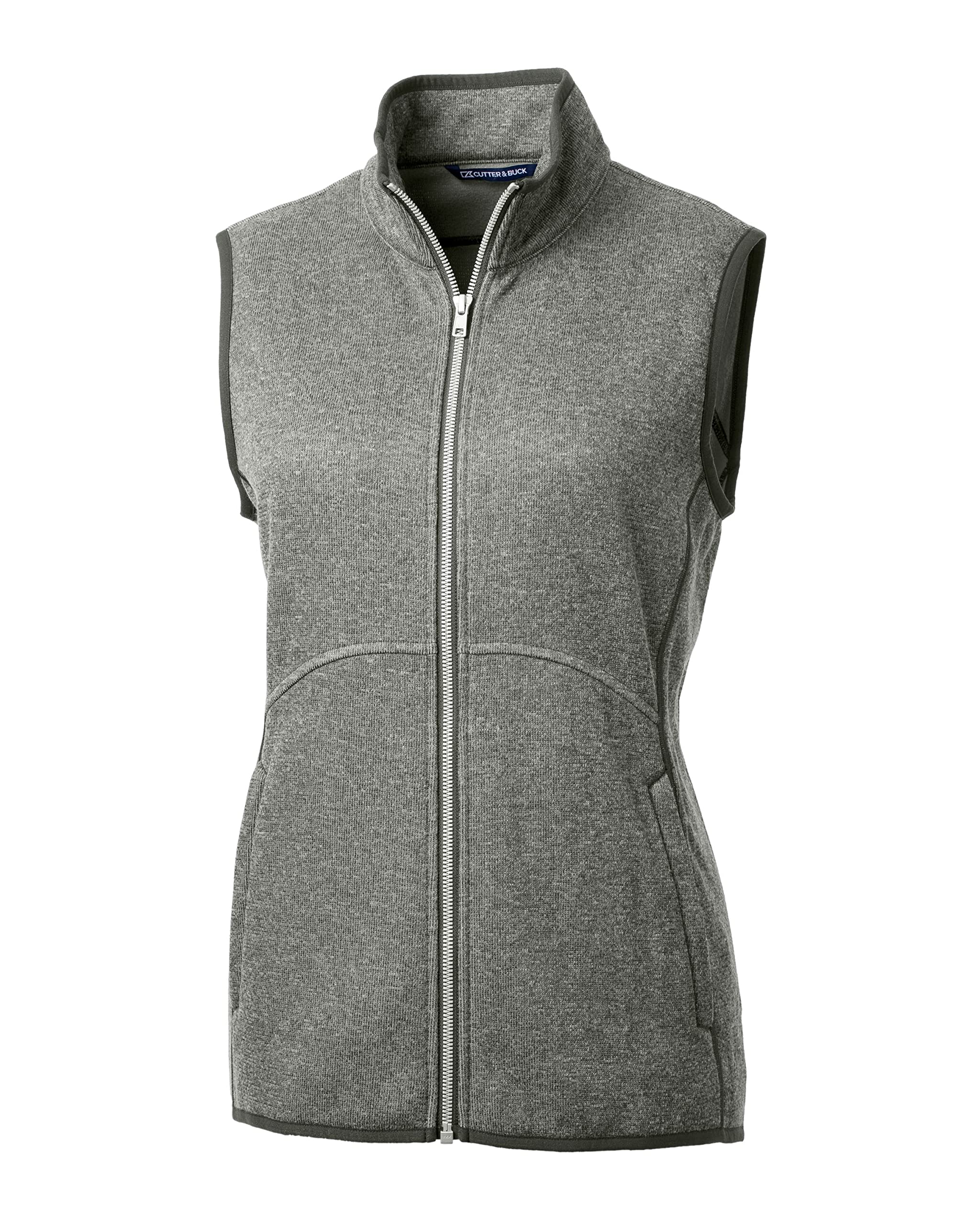 Cutter & Buck Mainsail Women's Basic Vest - Lightweight Layering Piece for Work, Golf & Outdoor Activities
