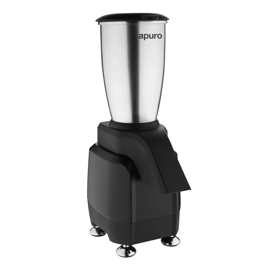 Apuro Electric Ice Crusher Machine - Stainless Steel Shaved Ice Maker for Slushies, Cocktails & Smoothies - Perfect for Home Bars, Parties & Restaurants