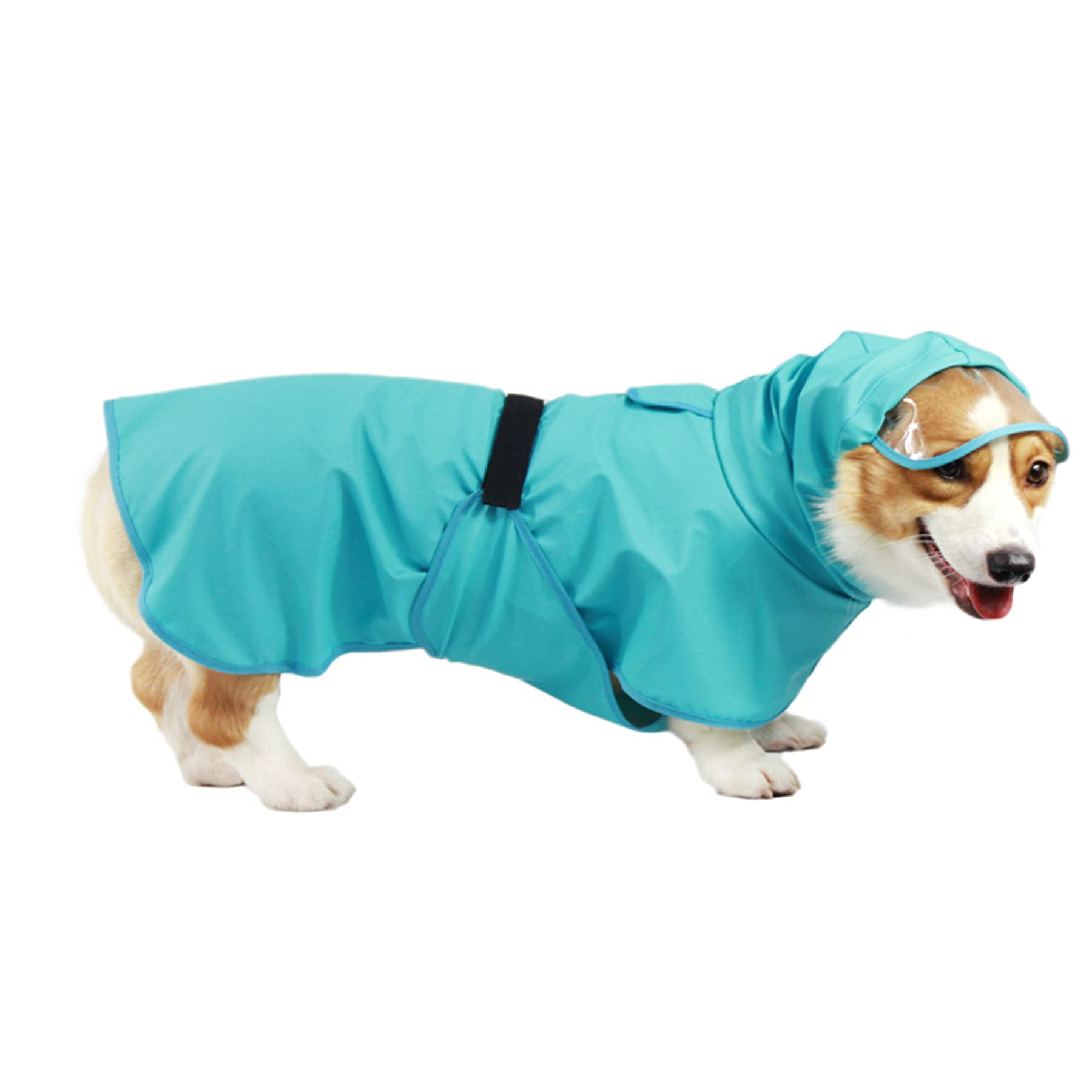 Avaner Waterproof Dog Raincoat with Hood & Leash Hole - Lightweight Poncho Jacket for Small, Medium & Large Dogs - Perfect for Walking, Hiking & Outdoor Adventures in Rainy Weather