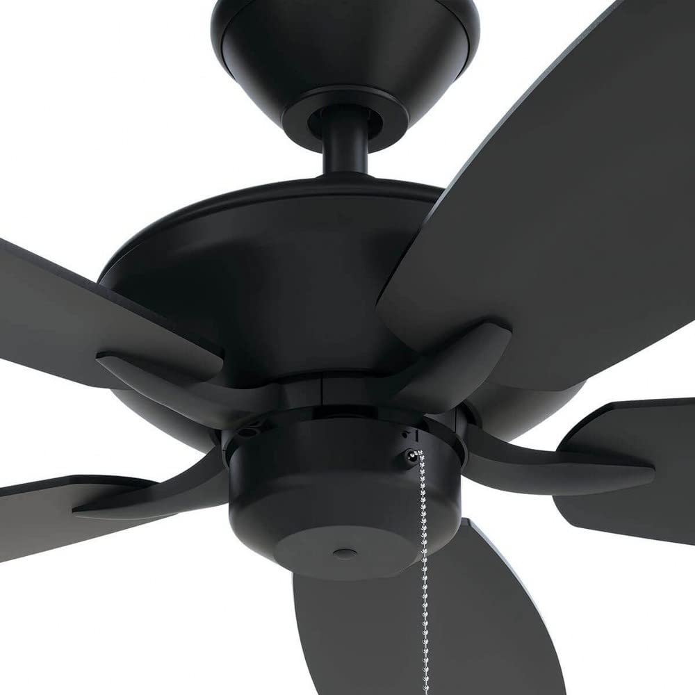 Kichler 52 Inch Energy Star Certified Ceiling Fan with LED Light - Matte White Finish | Perfect for Living Room, Bedroom & Outdoor Spaces