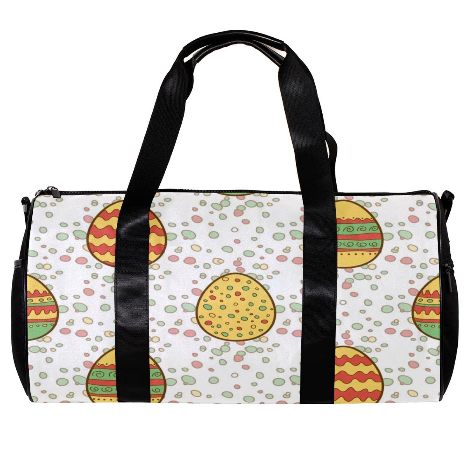 Premium Gym Bag for Women & Men - Large Sports Duffle Bag with Shoe Compartment | Foldable Travel Bag for Workout, Fitness, Yoga & Easter Egg Hunt | Perfect for Gym, Travel & Sports Activities