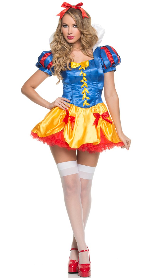 Women's Snow Princess Costume - Elegant Winter Dress for Cosplay, Halloween, and Themed Parties | Perfect for Christmas, Fairy Tale Events, and Fantasy Roleplay