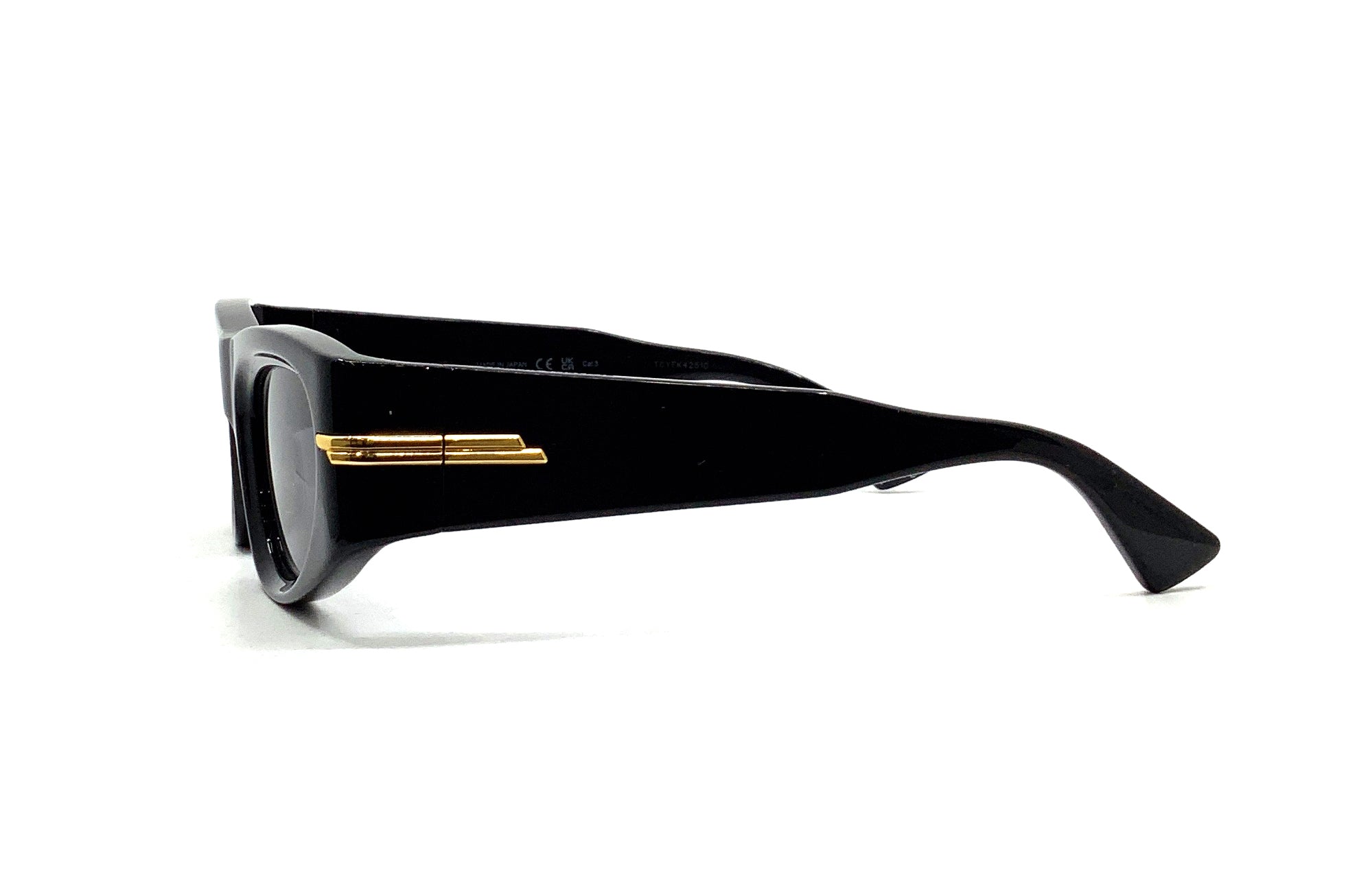 Bottega Veneta BV1144S (001) Sunglasses - Luxury Polarized UV Protection for Men & Women - Perfect for Outdoor Activities, Travel, and Fashion Accessories