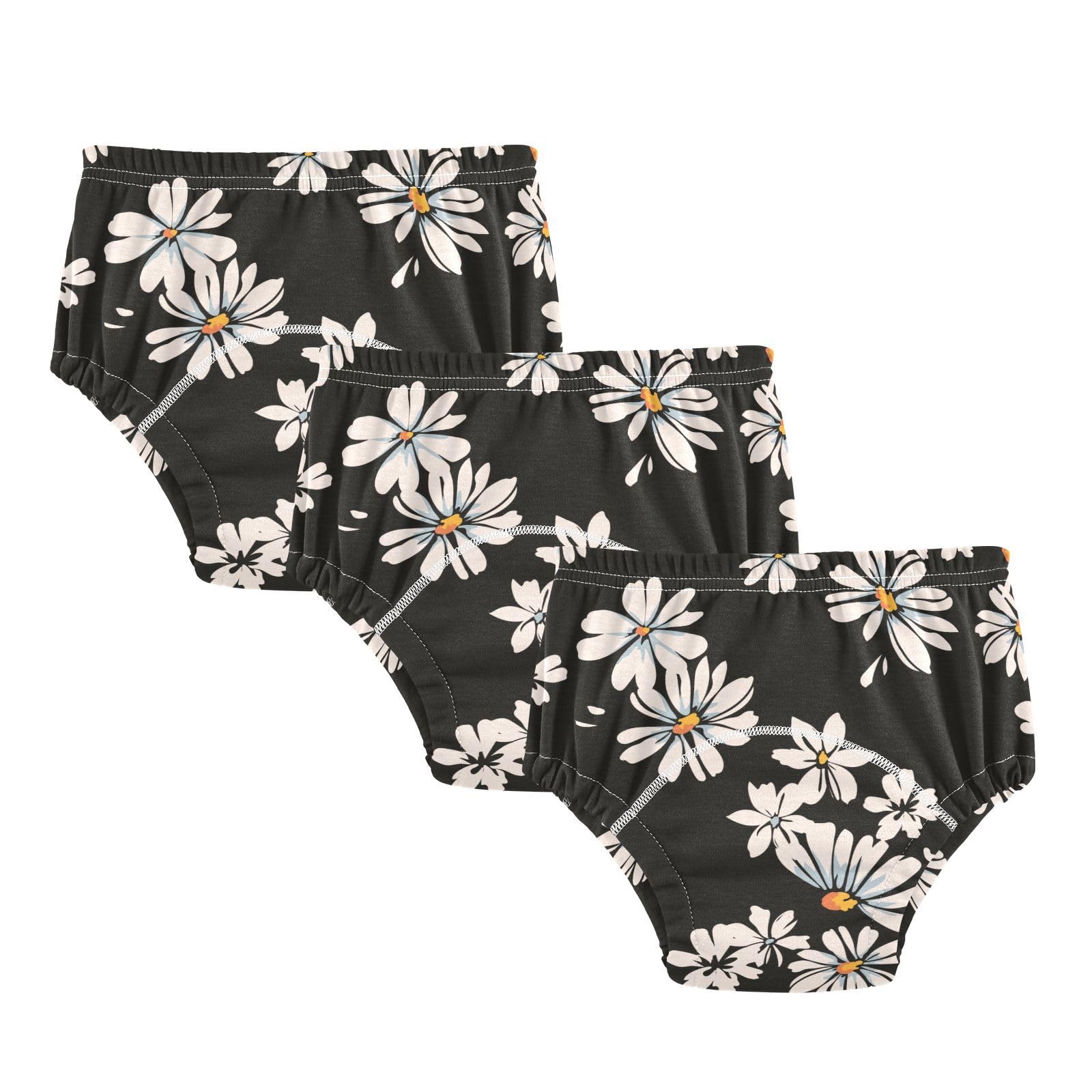 Potty Training Underwear for Kids - Leakproof & Breathable Nighttime Training Pants with Daisy Print (Size 4T) - Perfect for Toddler Potty Learning and Bedwetting Protection