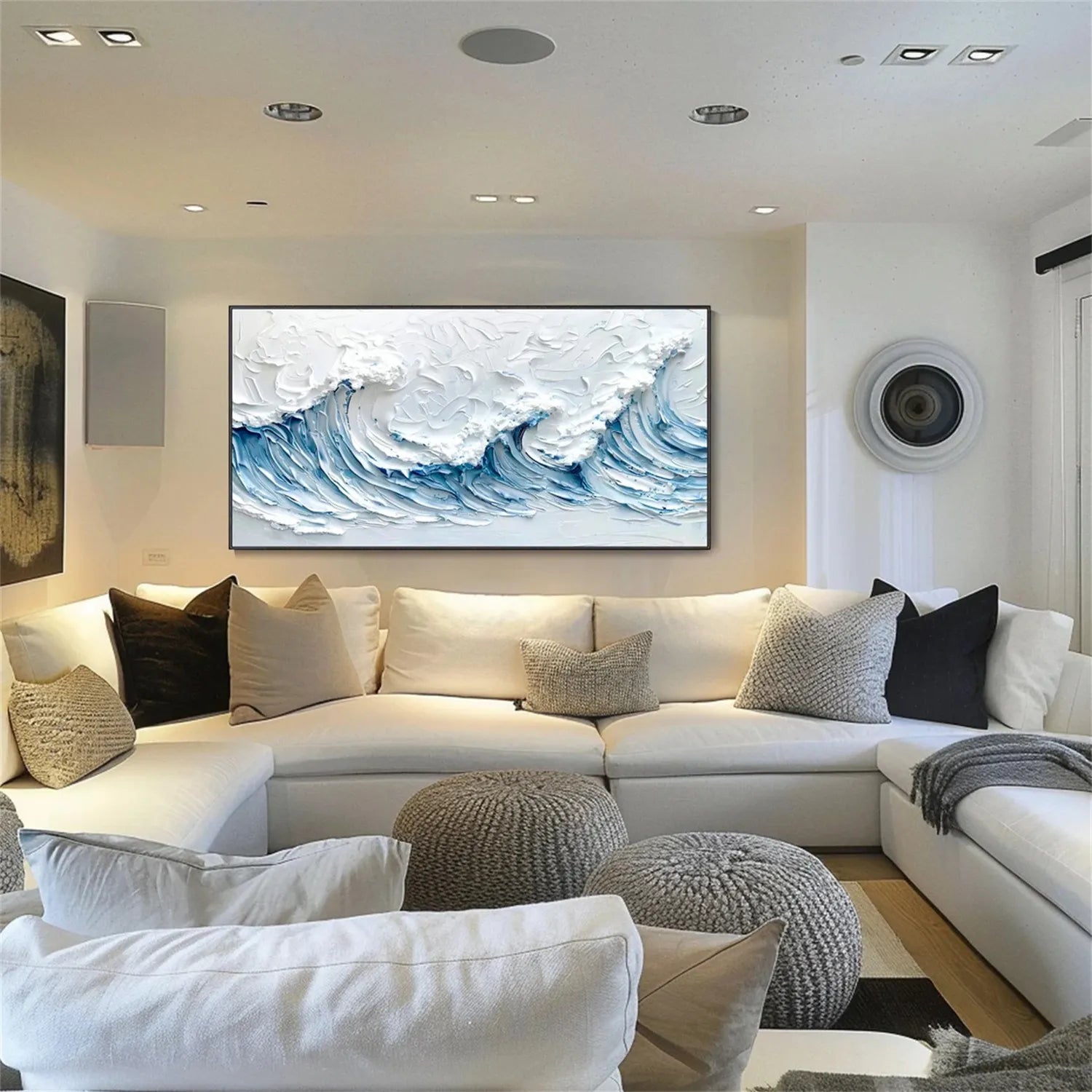 Ocean and Sky Painting #OS 140 - Stunning Coastal Wall Art for Living Room, Bedroom & Office Decor