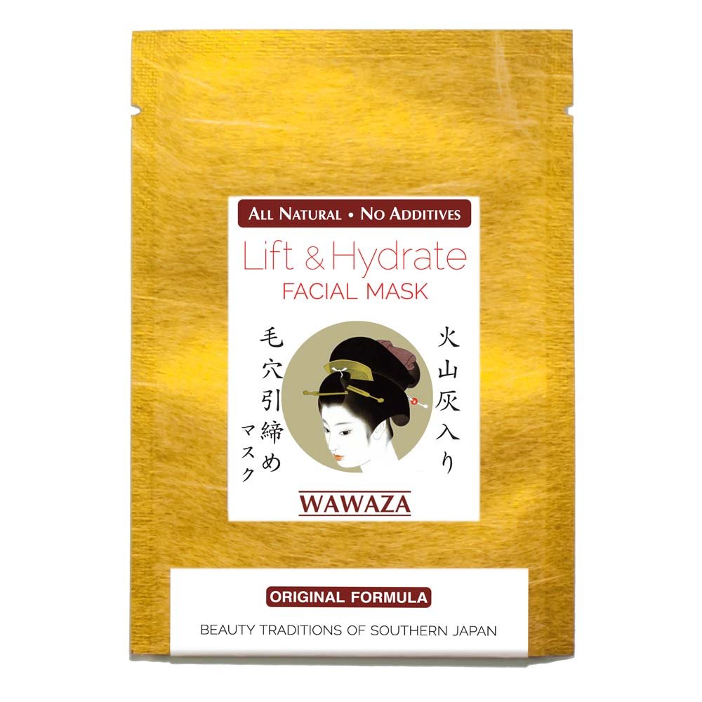 Volcanic Ash Japanese Facial Mask Powder - Lift & Hydrate Skin | Anti-Aging & Deep Cleansing Treatment for Glowing Complexion | Perfect for Spa Night & Self-Care Routine