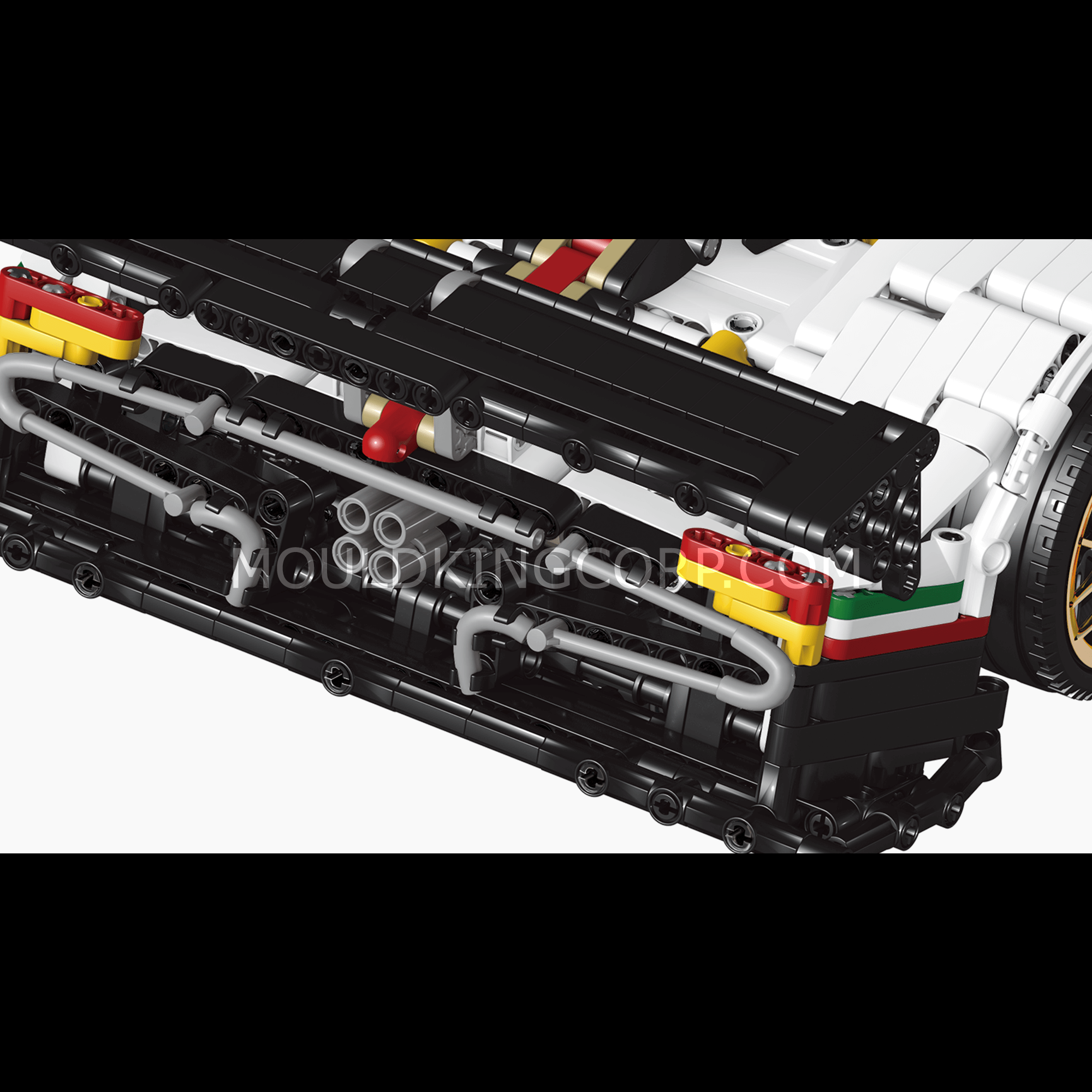 Mould King 13060 Zonda R Remote Control Car Building Kit - 2,299 PCS High-Quality Bricks for Adults & Teens | Perfect for Collectors, DIY Enthusiasts & RC Car Lovers