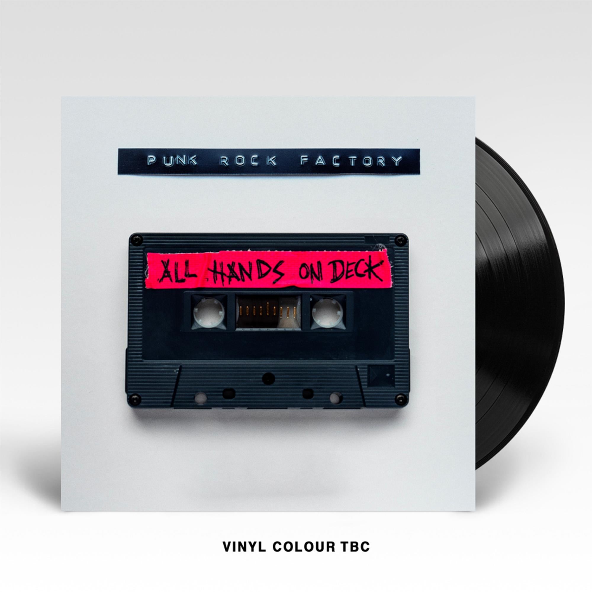 All Hands on Deck - Limited Edition Black & Pink Splatter Vinyl Record | Perfect for Music Collectors & Vintage Vinyl Enthusiasts