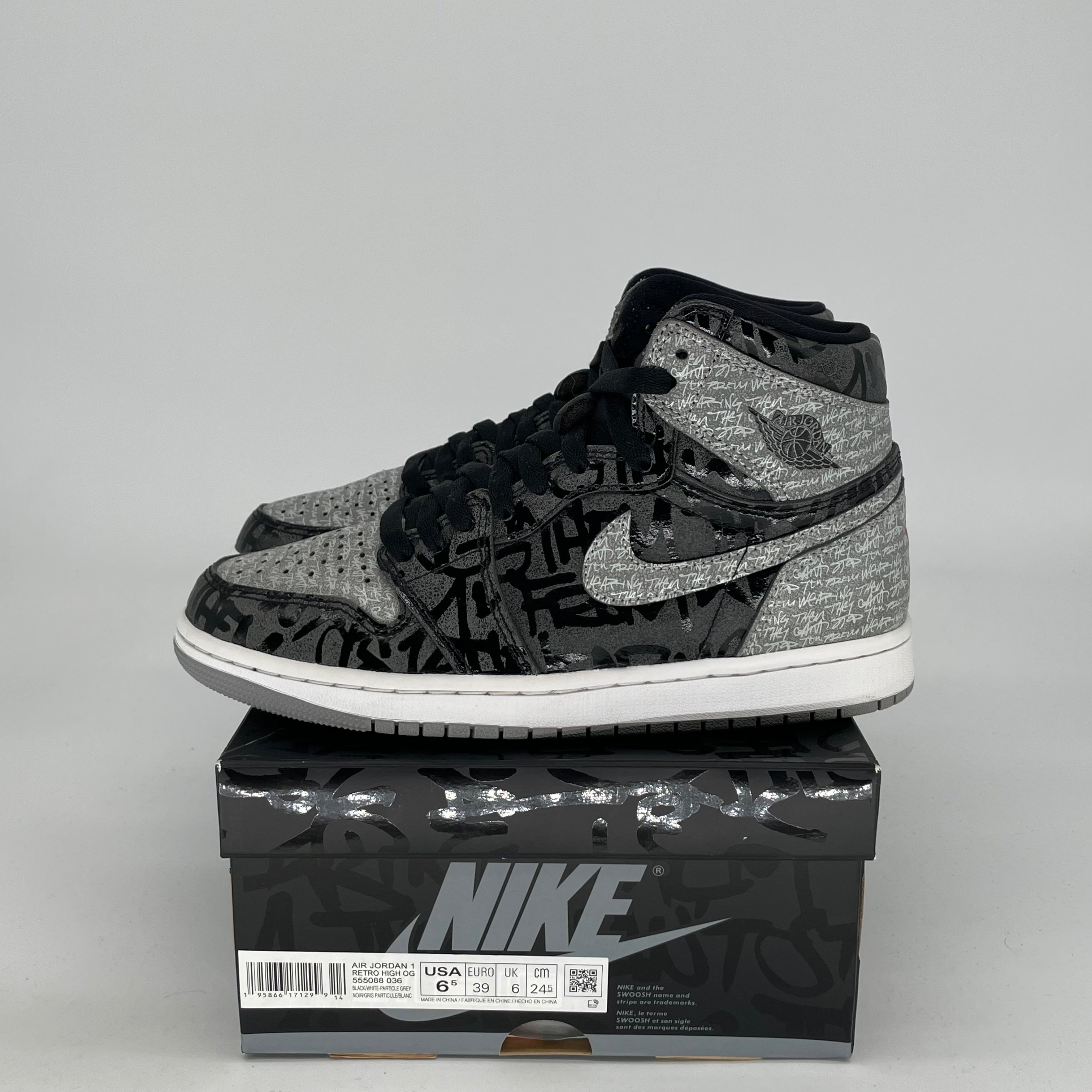 Air Jordan 1 Rebellionaire Women's Size 6/7.5W (555088-036) - Retro Basketball Shoes for Streetwear & Sneaker Collectors